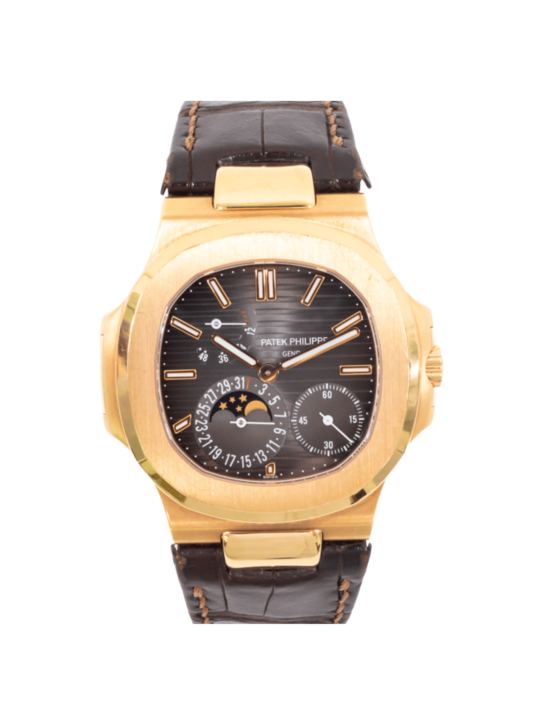 Patek Philippe Nautilus Stainless Steel Black Dial 5712R-001 Bracelet