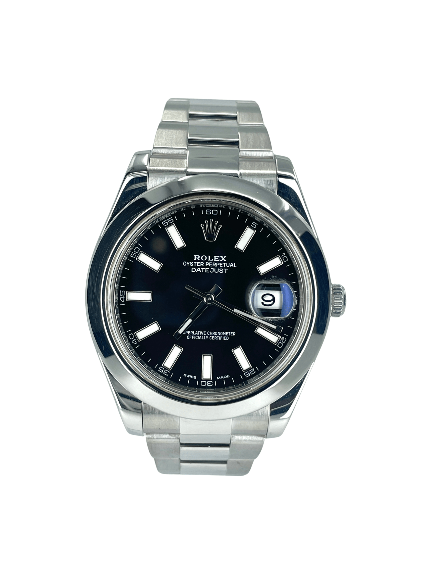 Rolex Datejust II Stainless Steel Black Dial 116300