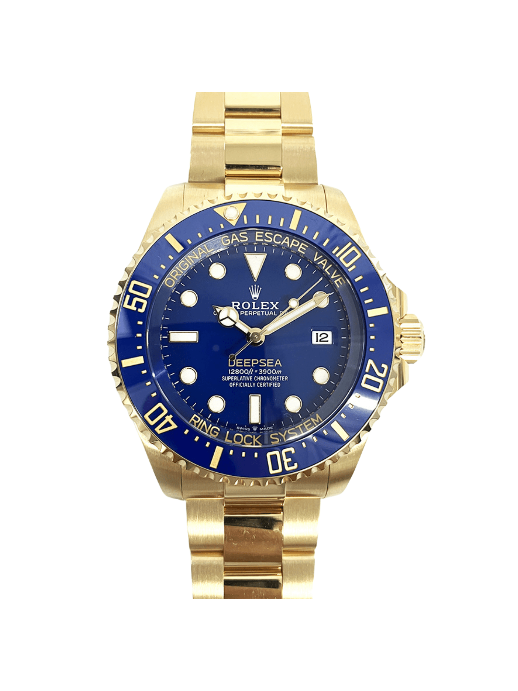 Rolex Deepsea Yellow Gold Blue Dial 136668LB