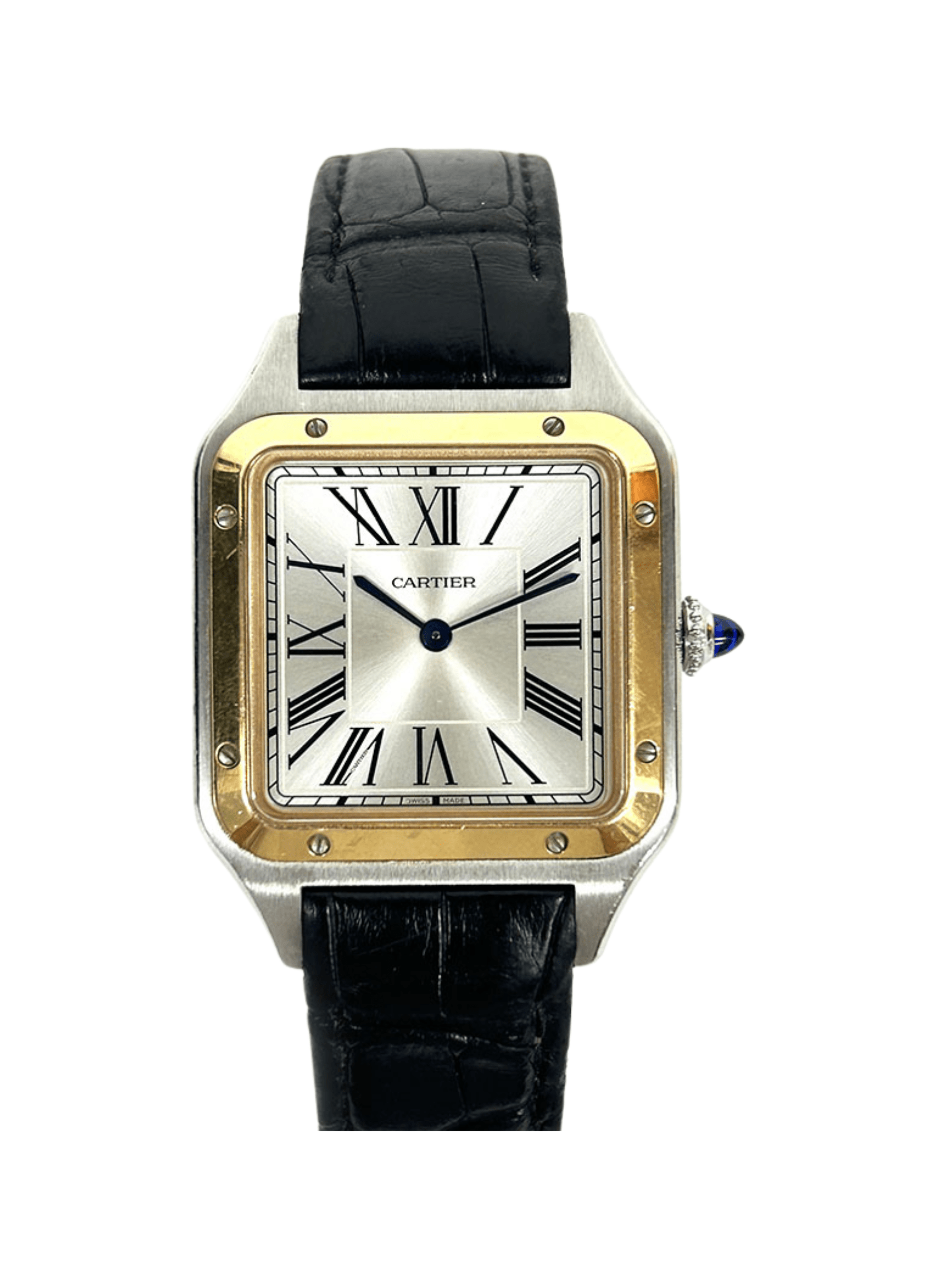 Cartier Santos Dumont Silver Roman W2SA0011