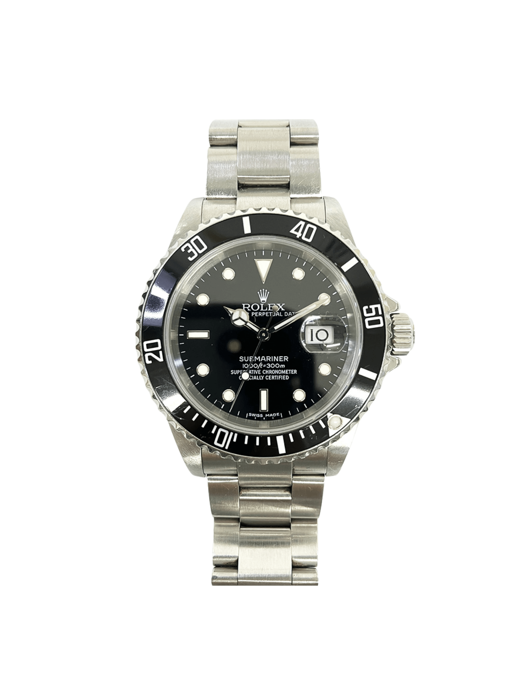 Rolex Submariner Date Stainless Steel Black 16610