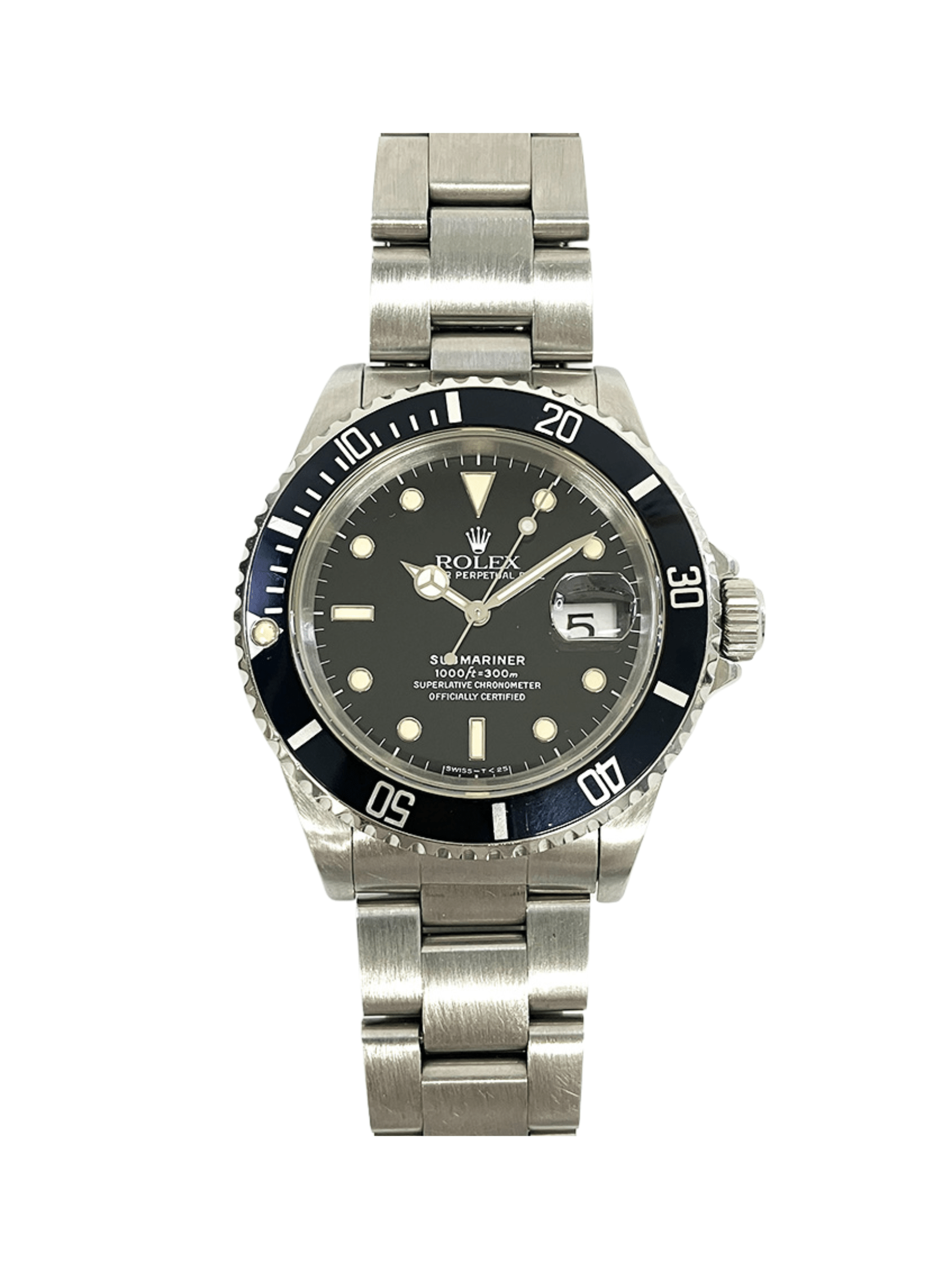 Rolex Submariner Date Stainless Steel Black 16610