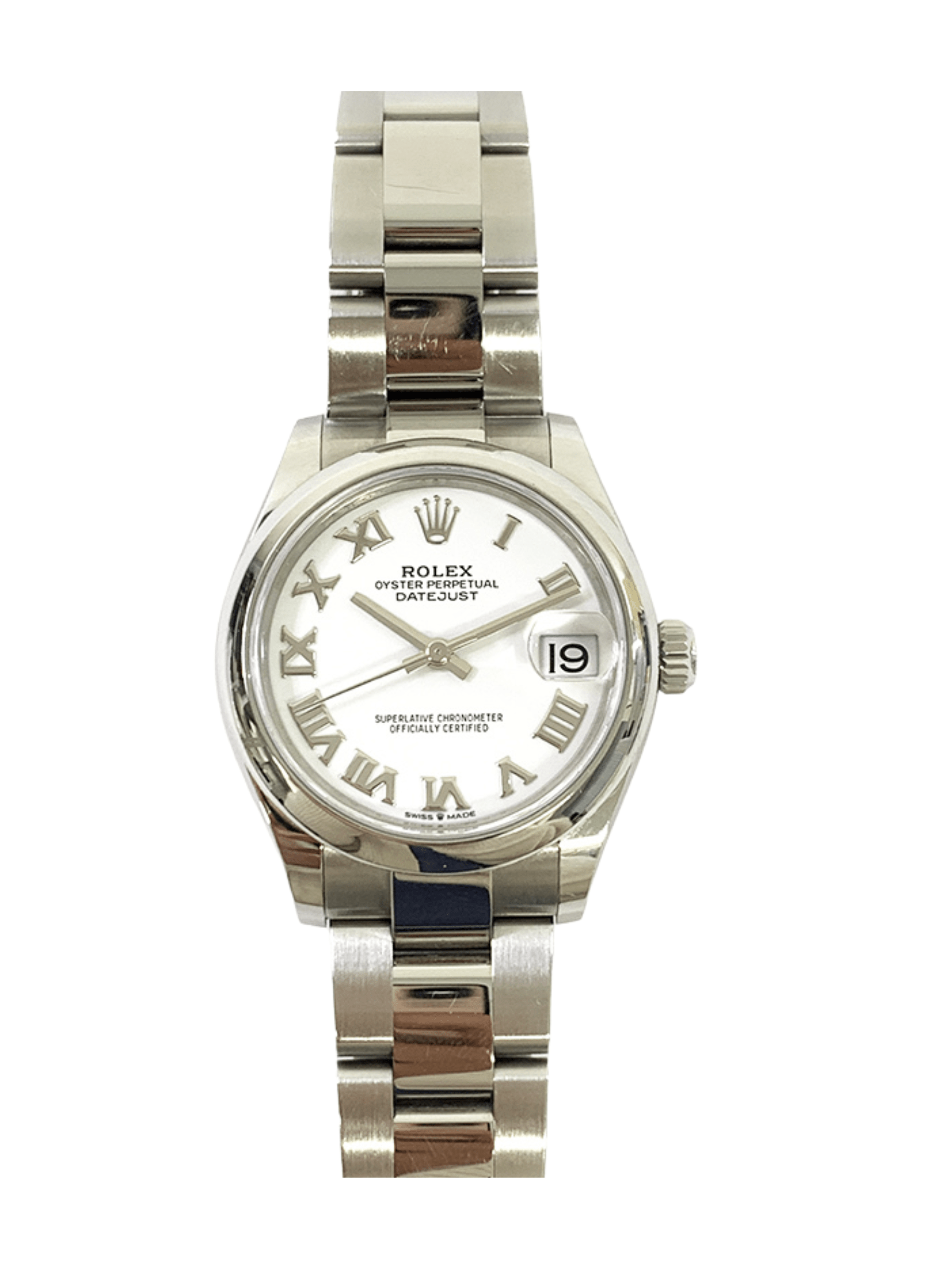 Rolex Datejust 31 White Roman Dial 278240