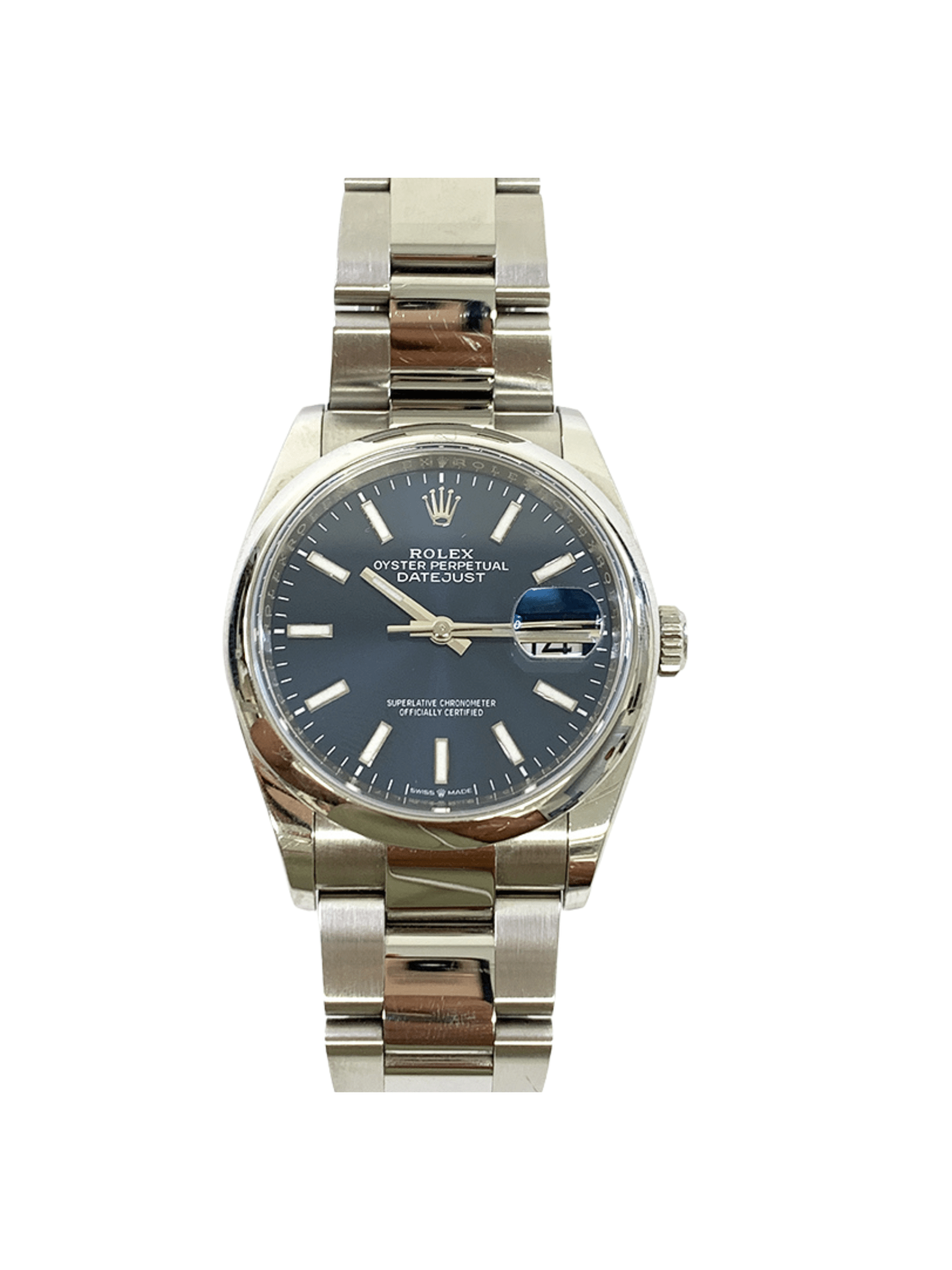 Rolex Datejust 36 Stainless Steel Blue Dial 126200