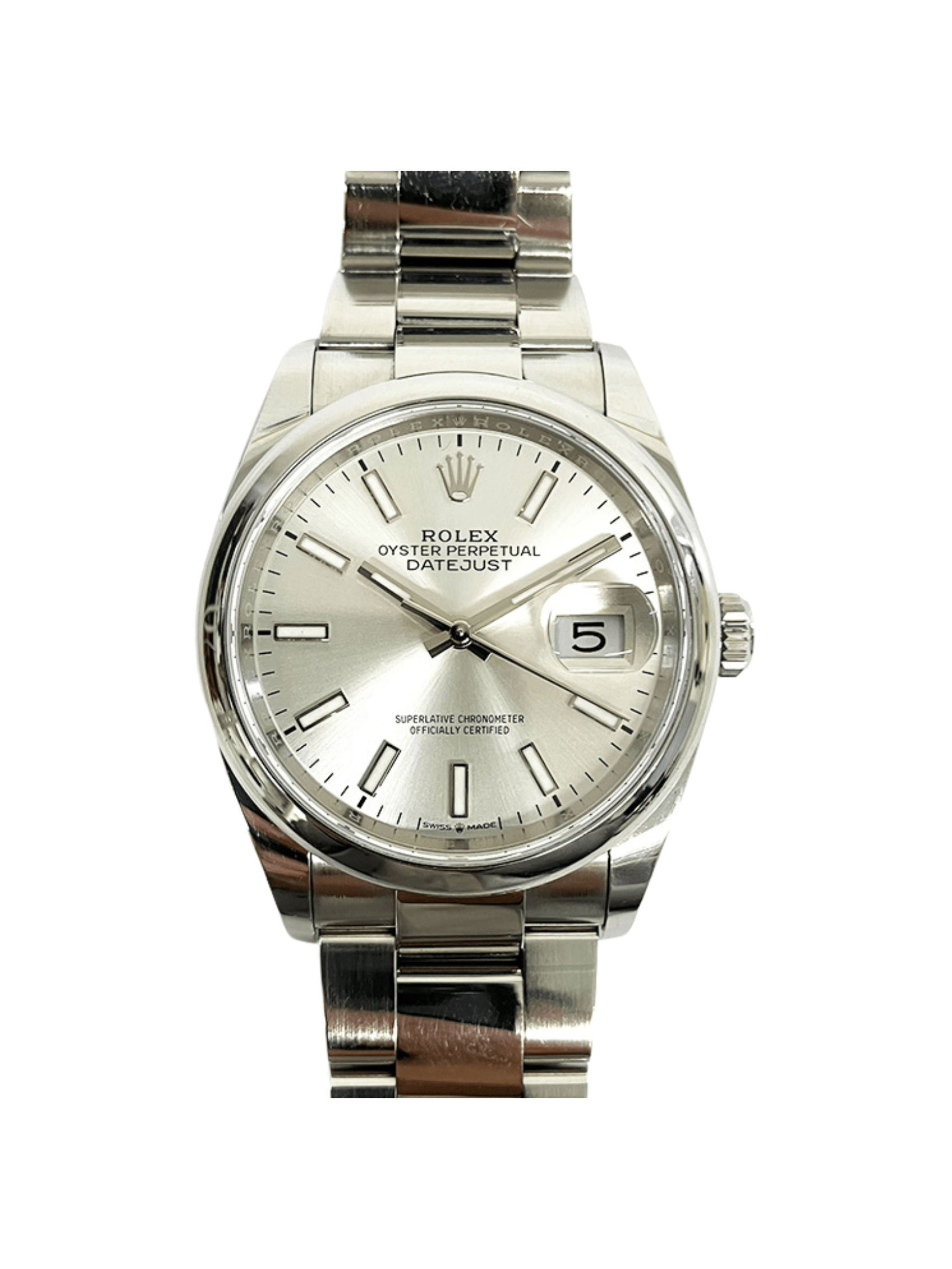 Rolex Datejust 36 Stainless Steel Silver Dial 126200