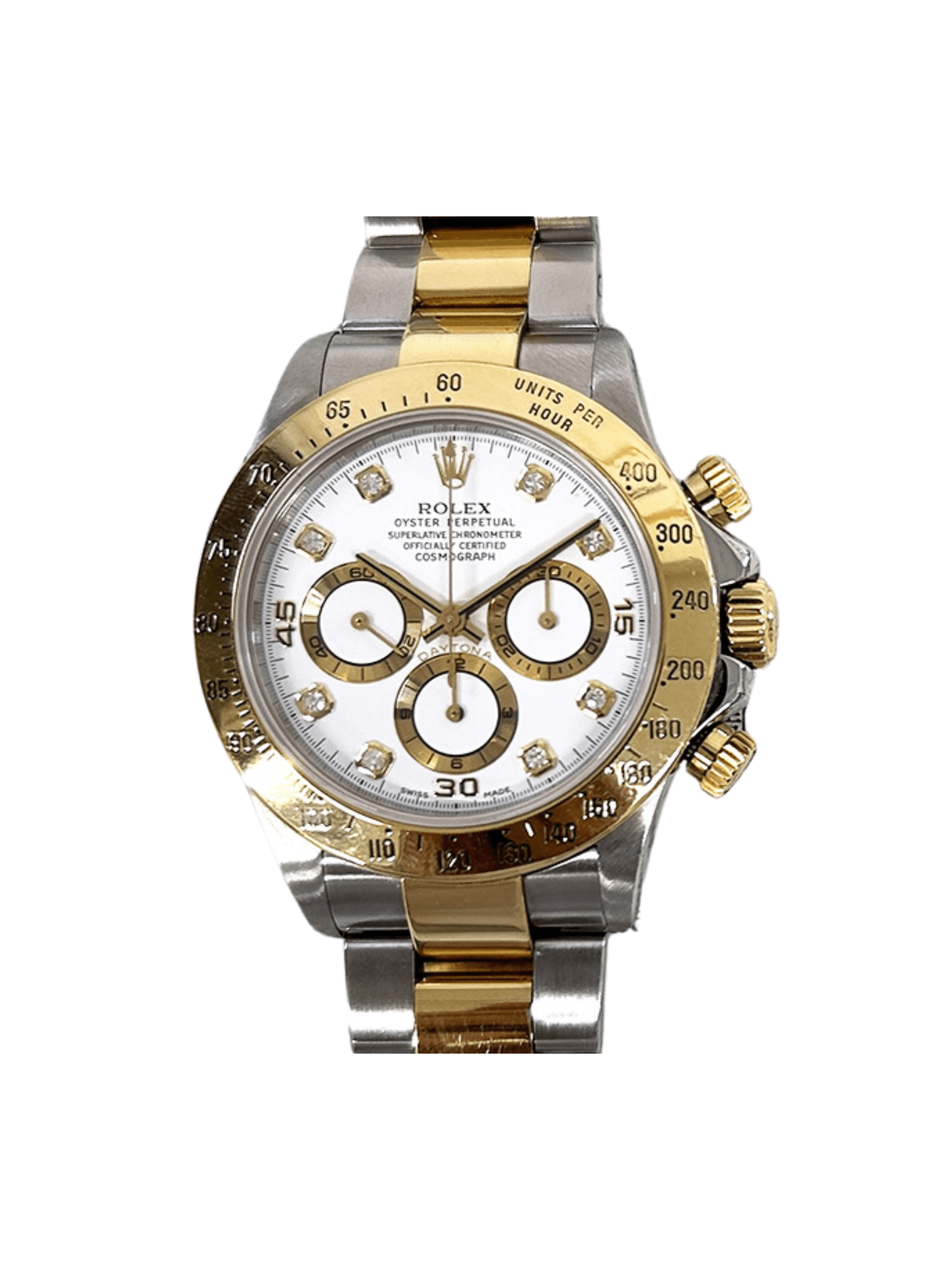 Rolex Daytona White Diamond Dial 16523