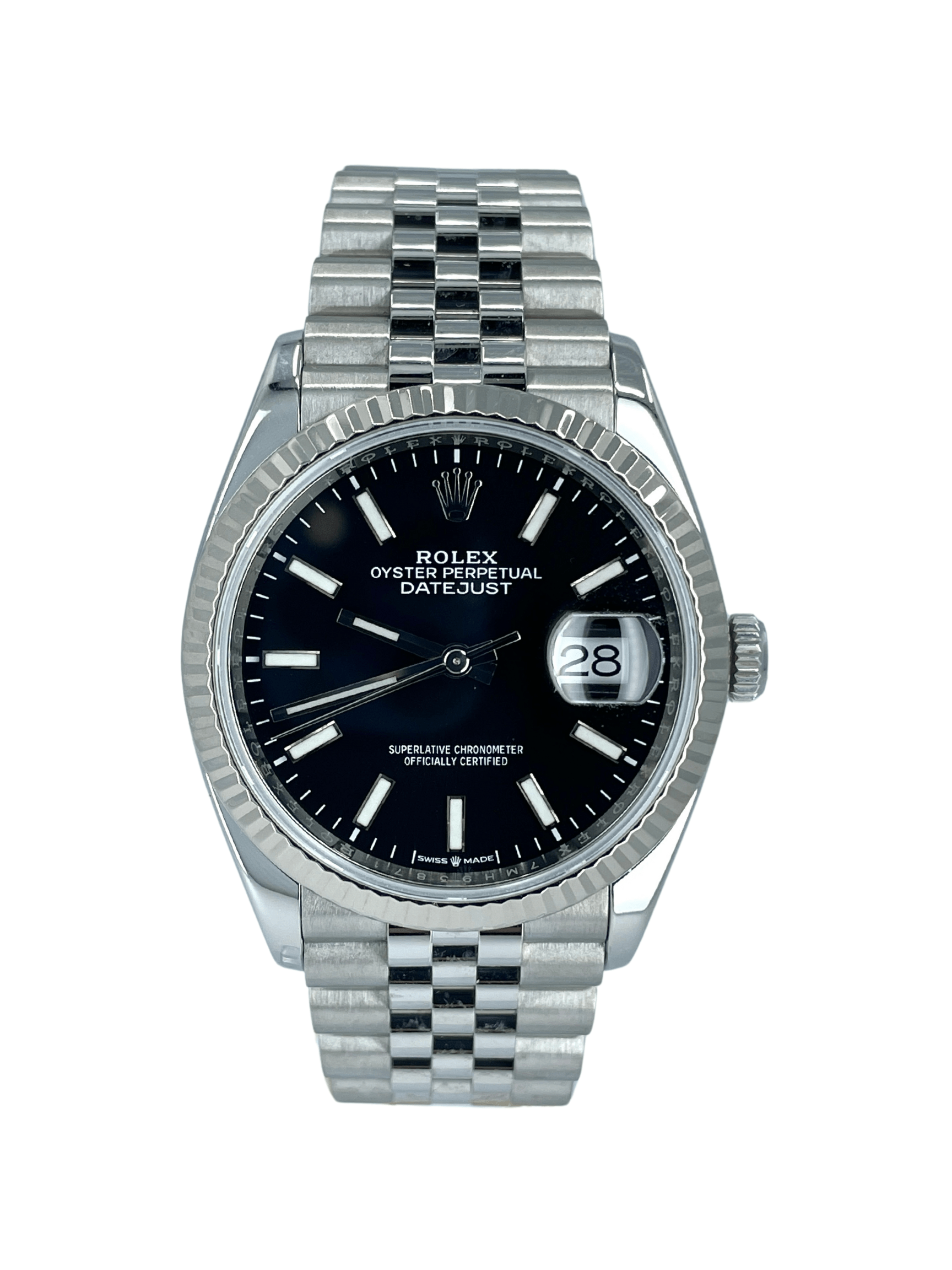 Rolex Datejust Stainless Steel Black Dial 126234
