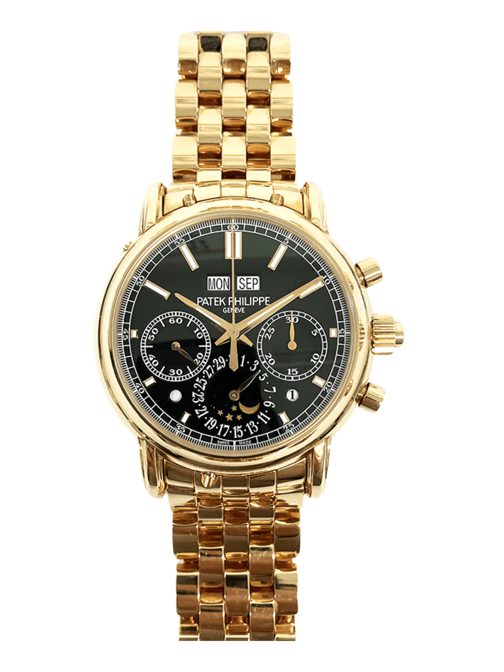 Patek Philippe Perpetual Calendar Black Dial 5204/1R-001 Bracelet