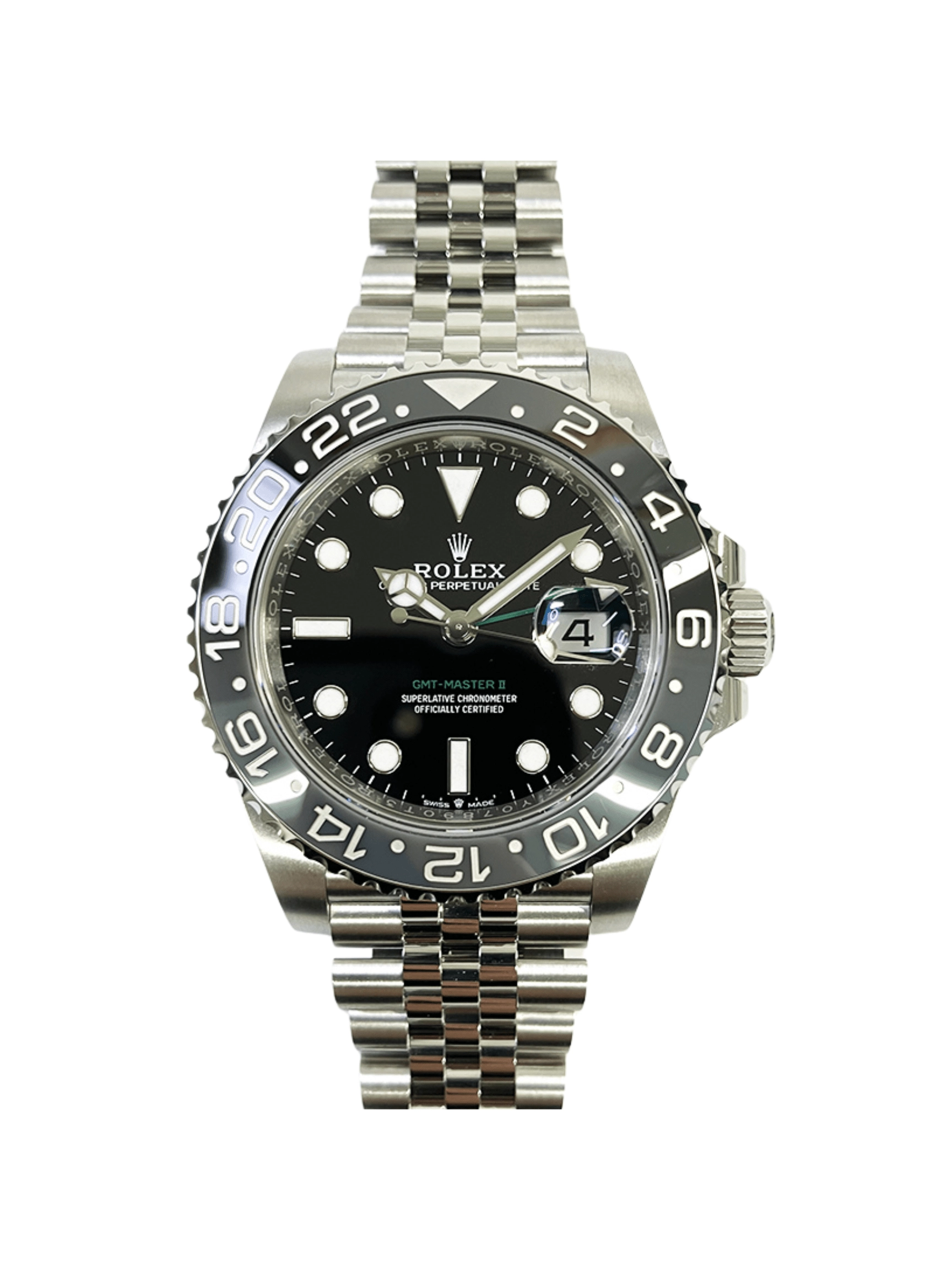 Rolex GMT-Master II Steel Bruce Wayne Dial 126710GRNR Bracelet