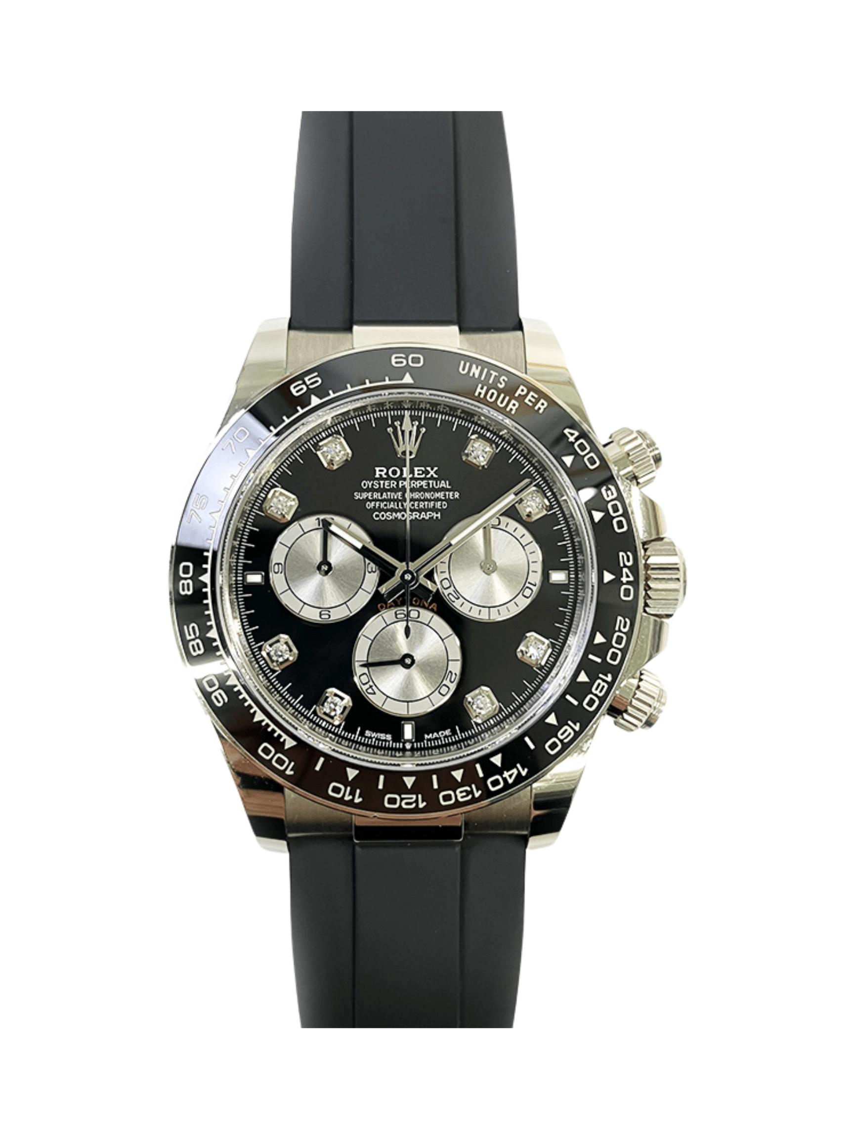 Rolex Daytona Steel Black Diamond Dial 126519LN Bracelet