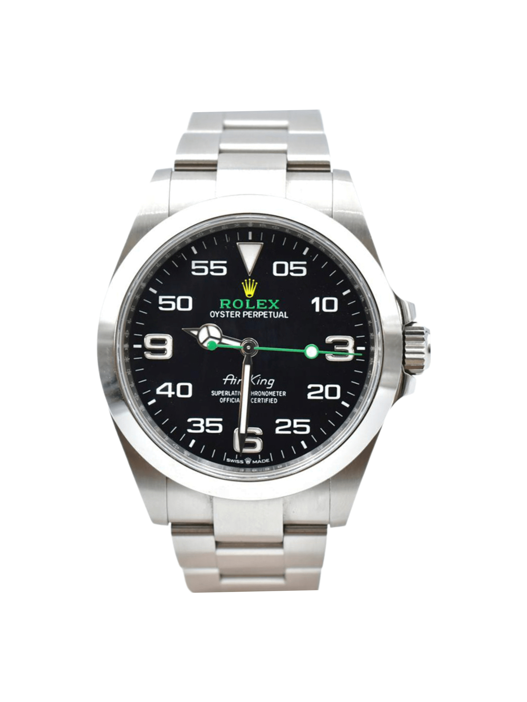Rolex Air King Stainless Steel Black Dial 126900 Bracelet