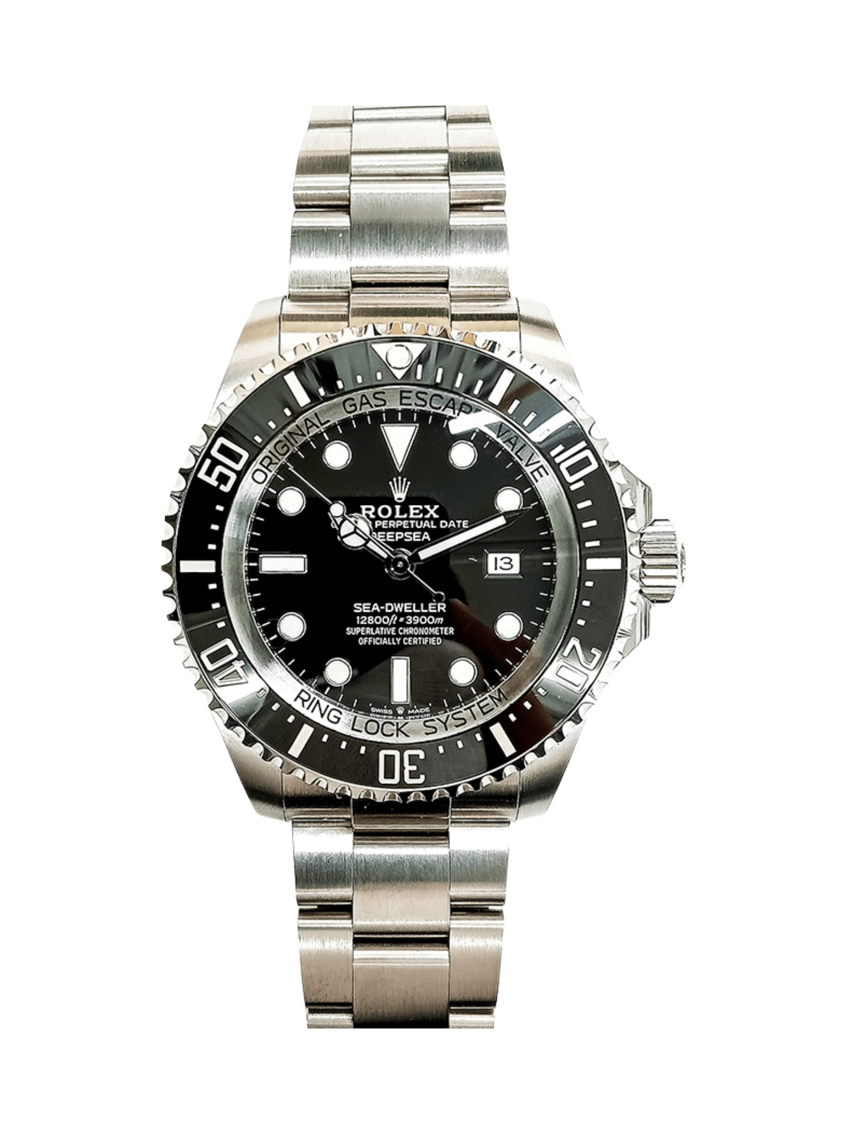 Rolex Sea-Dweller Deepsea Stainless Steel Black Dial 126660 Bracelet