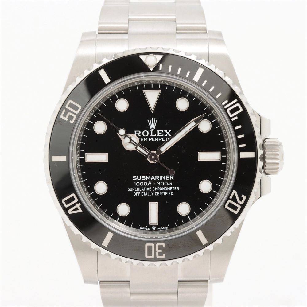 Rolex Submariner Stainless Steel Black Dial 124060