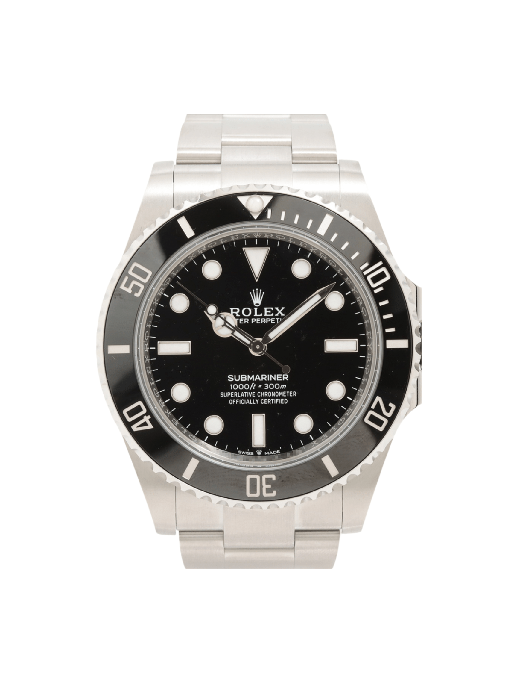 Rolex Submariner Stainless Steel Black Dial 124060