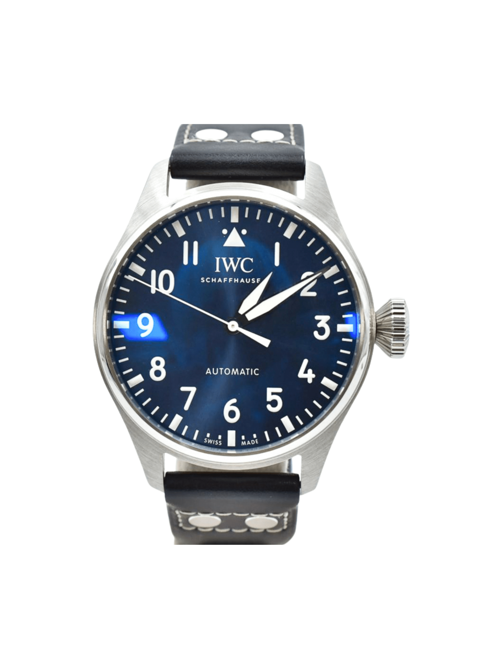 IWC Big Pilot's Watch 43 Blue Arabic Dial IW329303 Bracelet