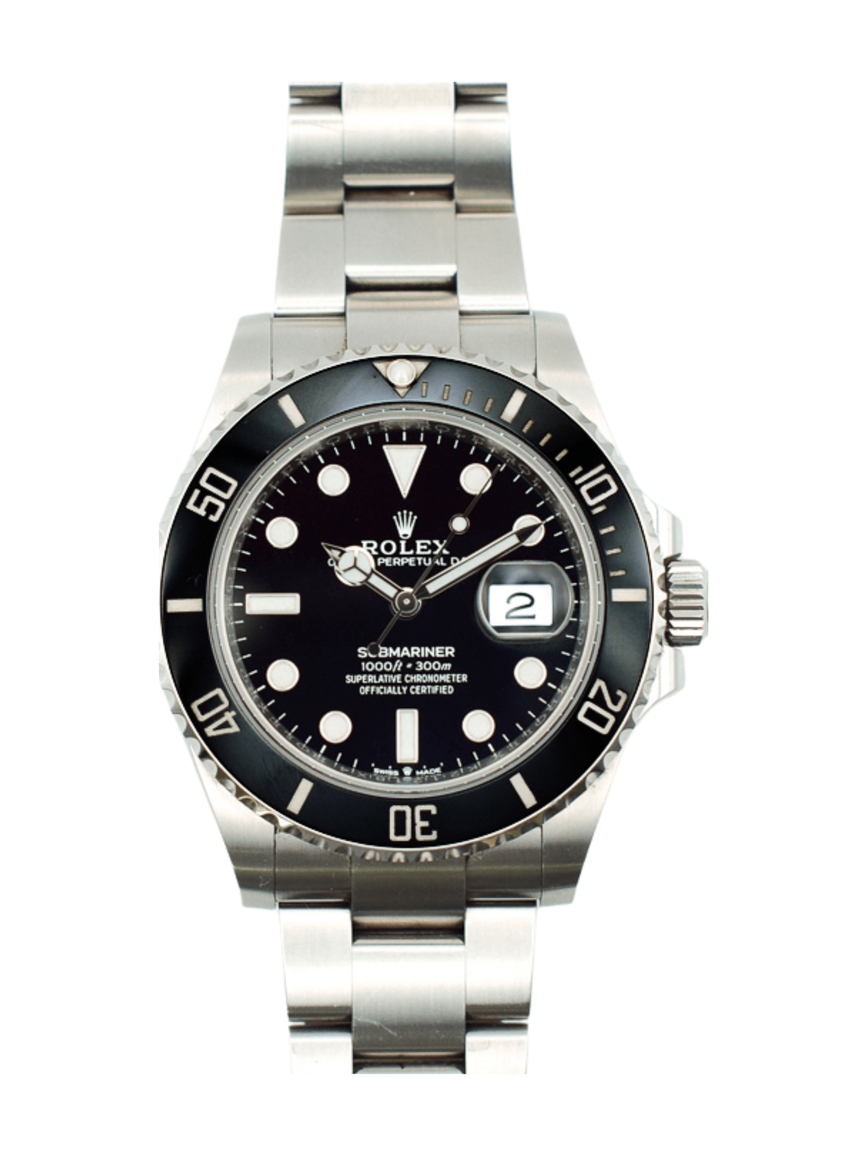 Rolex Submariner Date Steel Black Dial 126610LN Bracelet