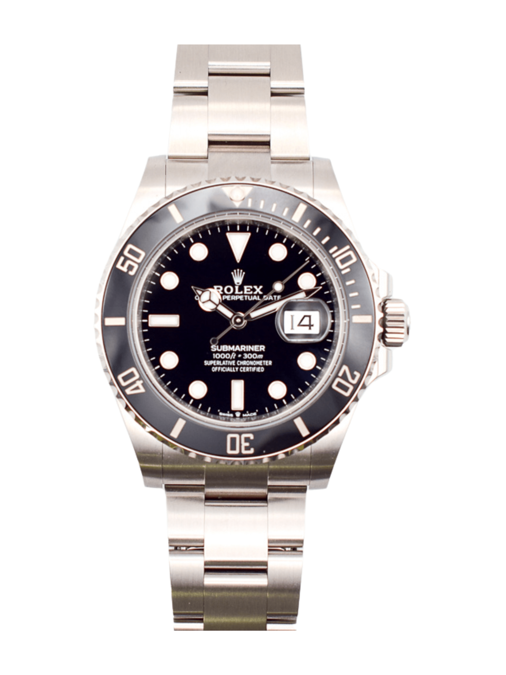 Rolex Submariner Date Steel Black Dial 126610LN Bracelet