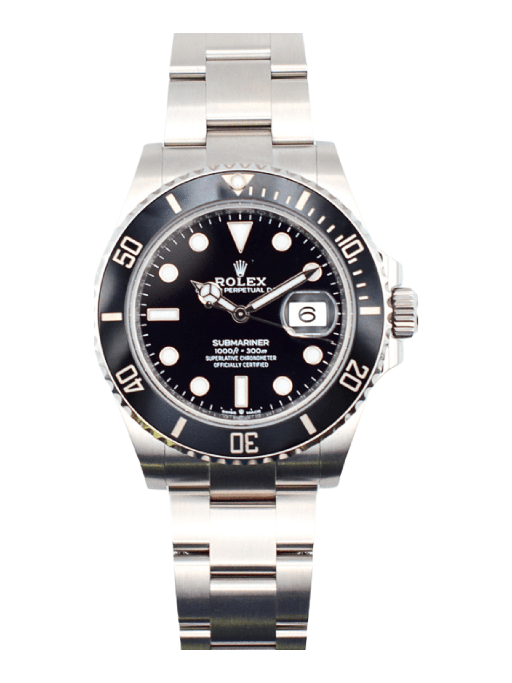 Rolex Submariner Date Steel Black Dial 126610LN Bracelet