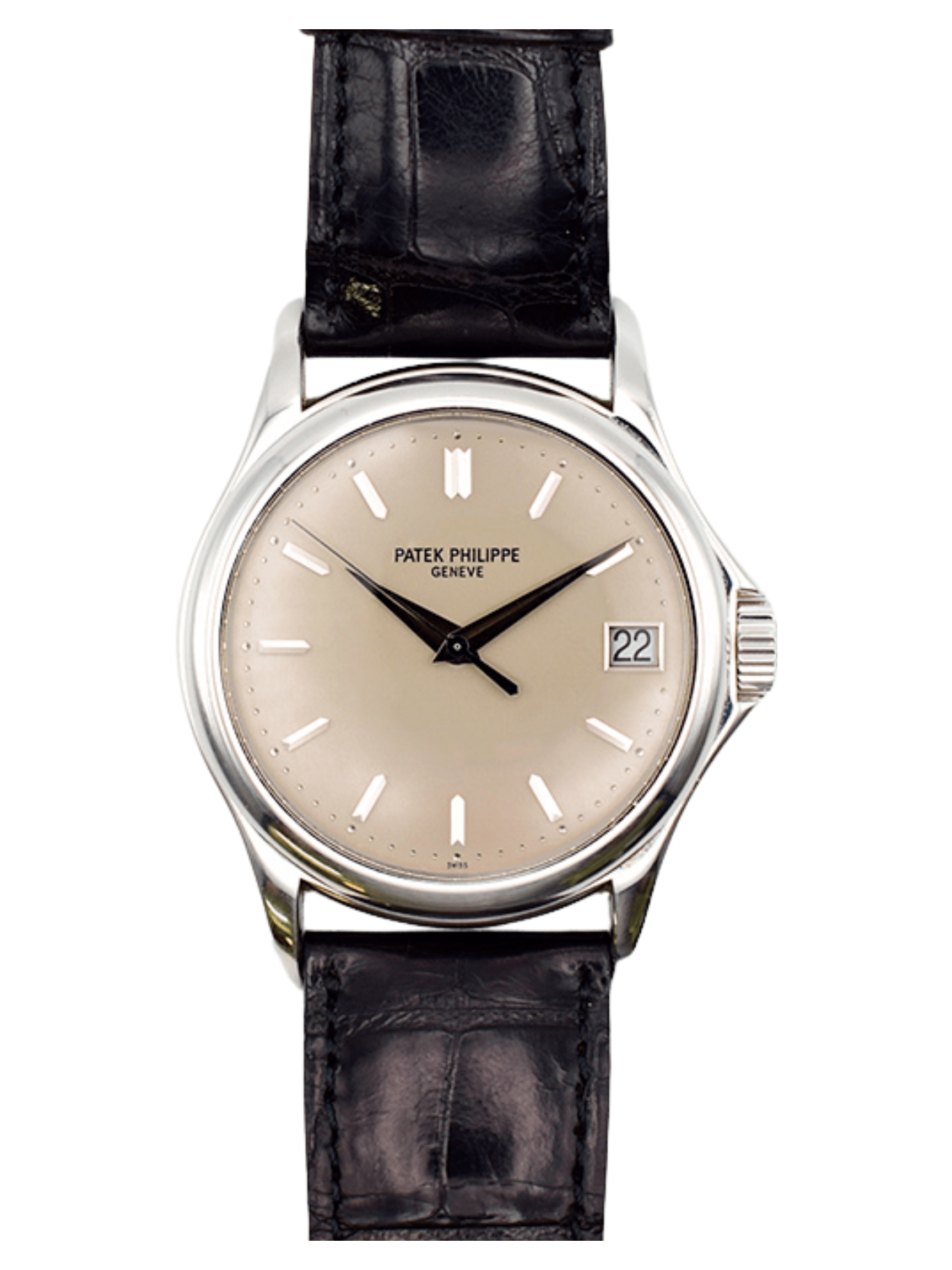 Patek Philippe Calatrava Stainless Steel White Dial 5127G-001 Bracelet