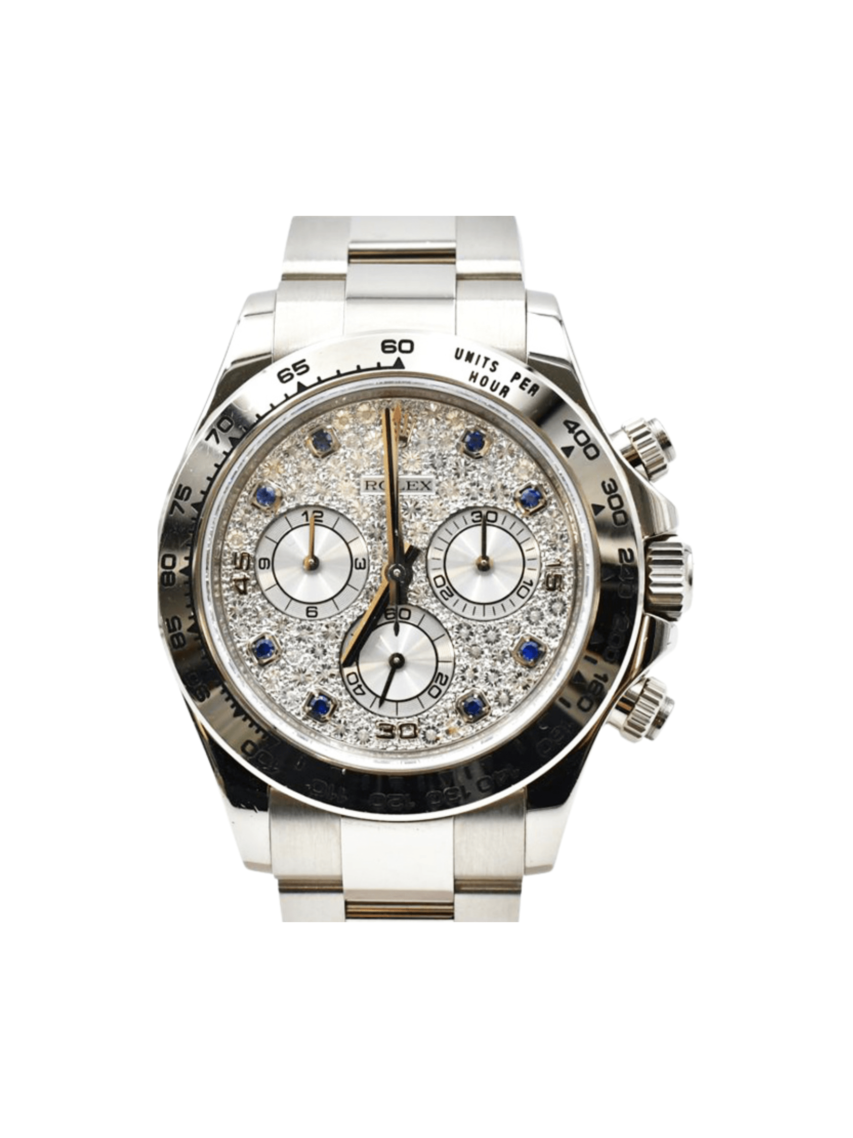 Rolex Daytona Steel Pave Diamond Dial 116509 Bracelet