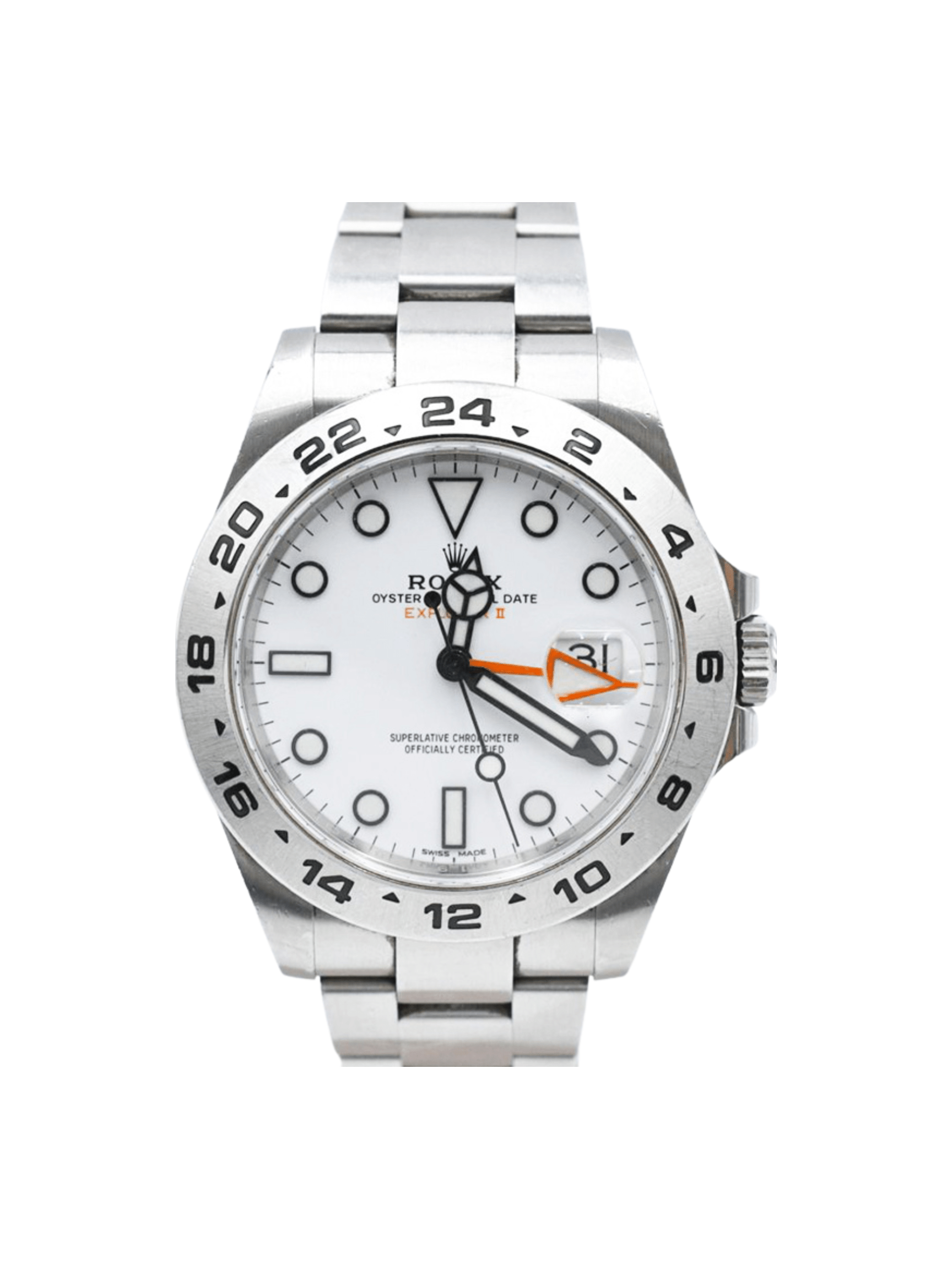 Rolex Explorer II Stainless Steel White Dial 216570 Bracelet