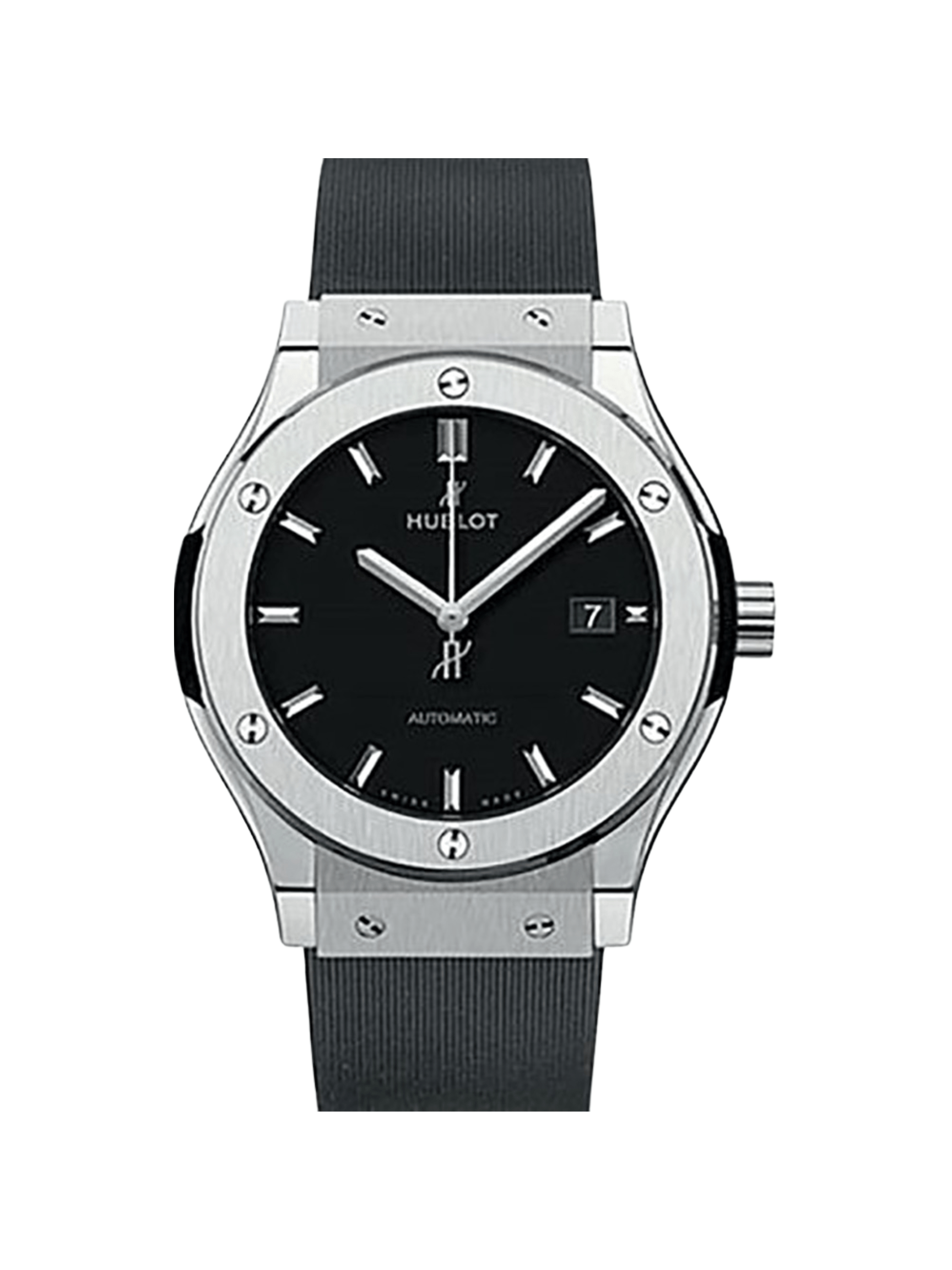 Hublot Classic Fusion Titanium Black Dial 542.NX.1171.RX Bracelet