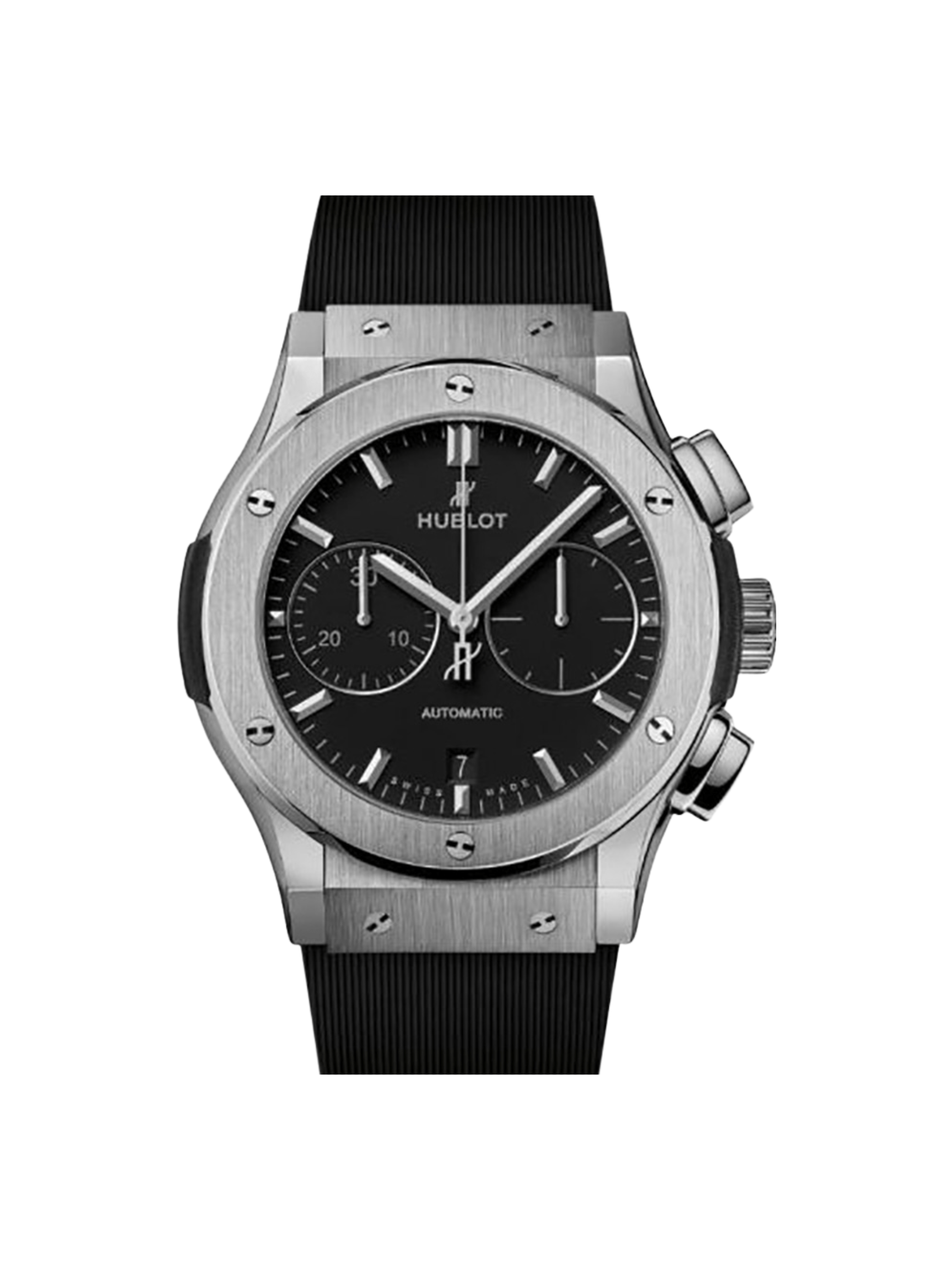 Hublot Classic Fusion Chronograph Black Dial 521.NX.1171.RX Bracelet