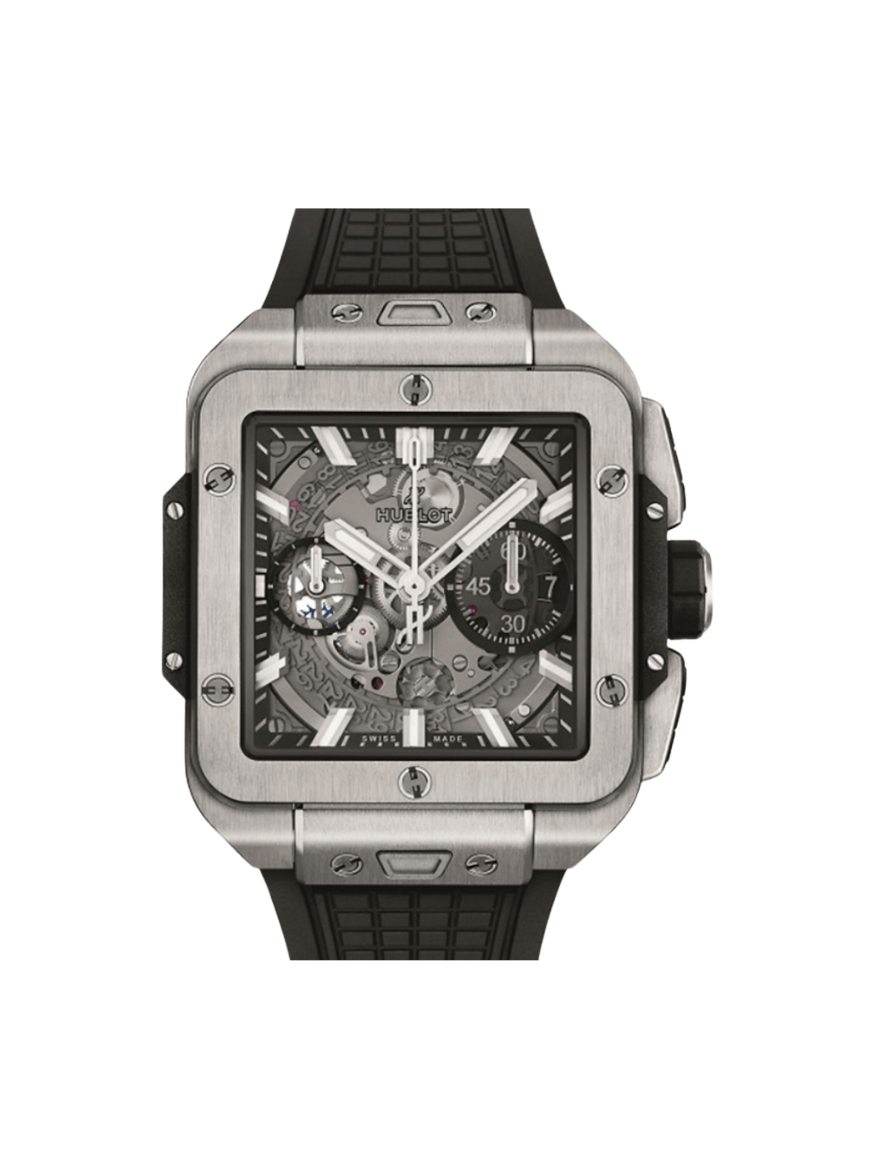 Hublot Square Bang Unico 42mm Skeleton Dial 821.NX.0170.RX Bracelet