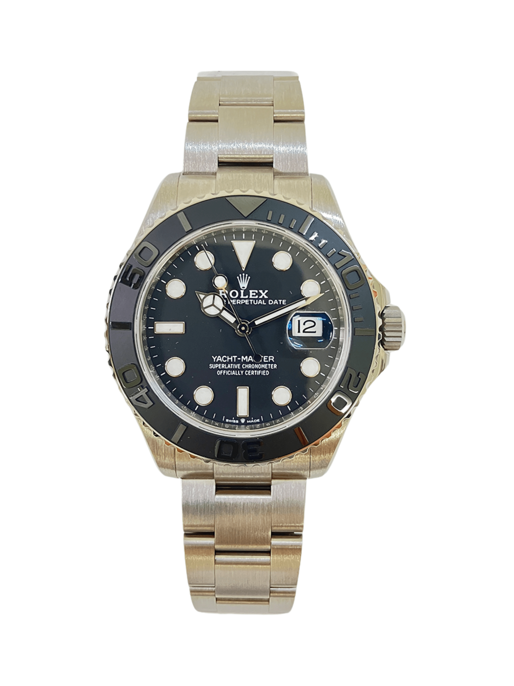 Rolex Yacht-Master 42 Black Dial 226627 Bracelet