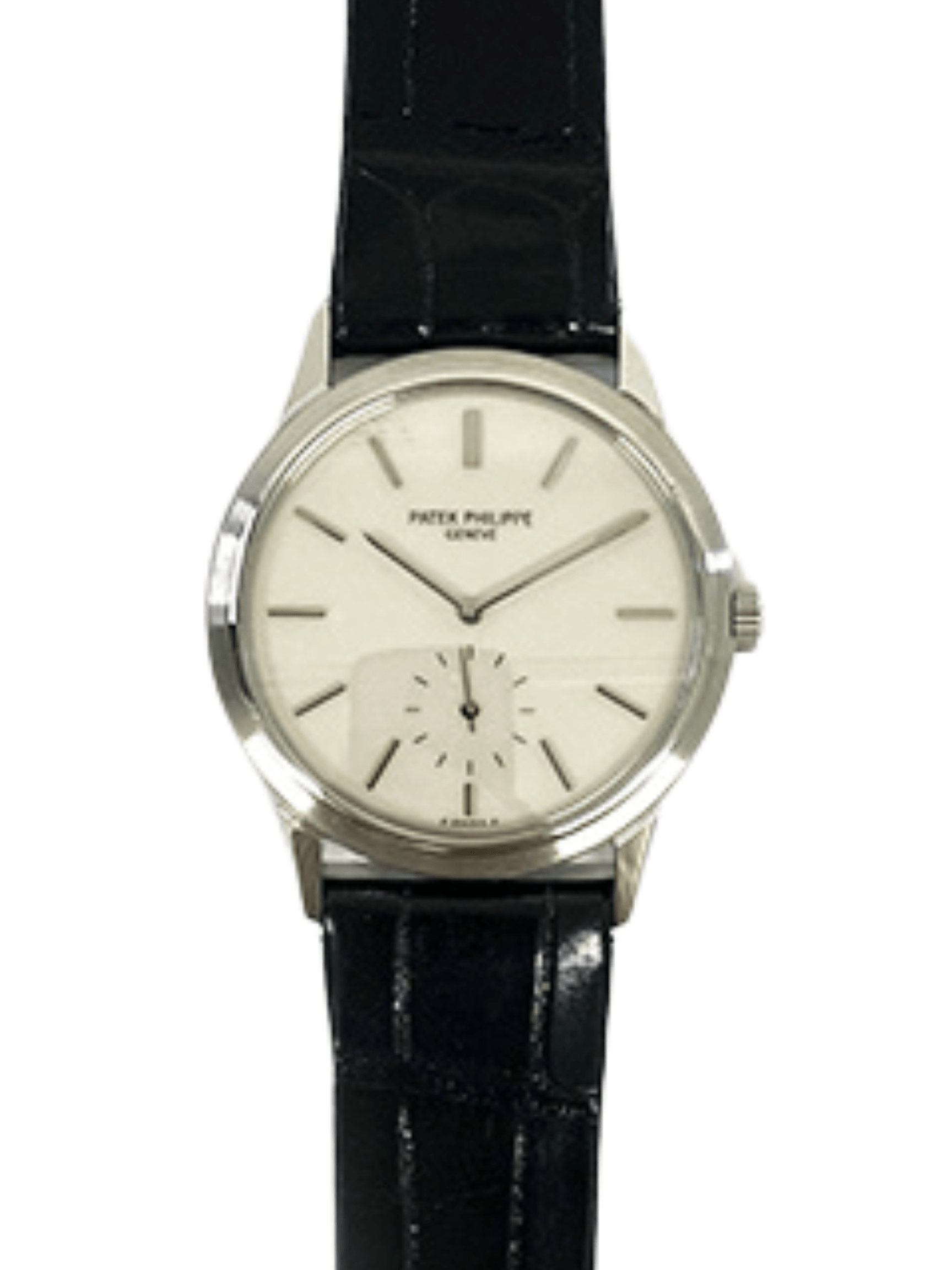 Patek Philippe Calatrava White Gold Ivory Dial 3718A Bracelet