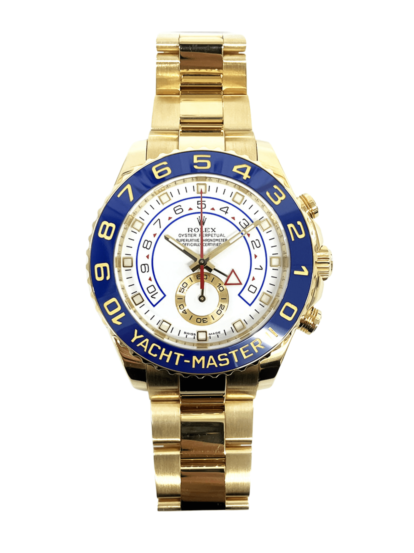 Rolex Yacht-Master II Yellow Gold White 116688