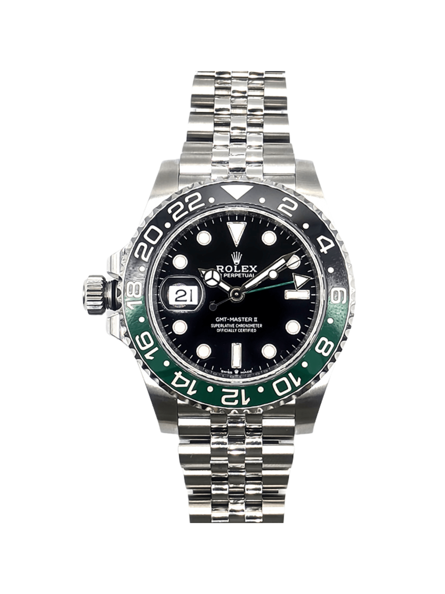 Rolex GMT-Master II Stainless Steel Sprite Dial 126720VTNR Bracelet