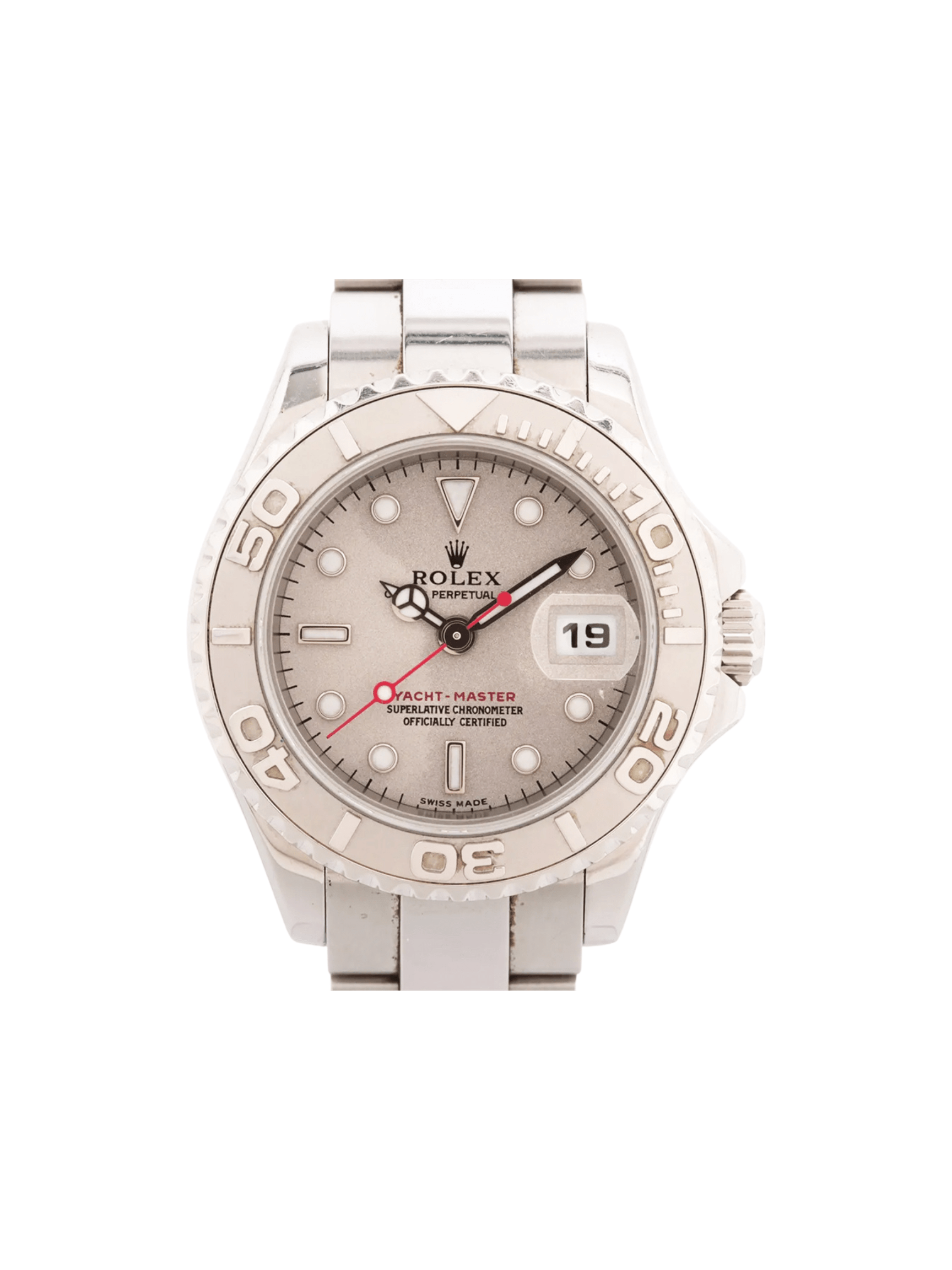 Rolex Yacht-Master Rolesium Platinum Dial 169622