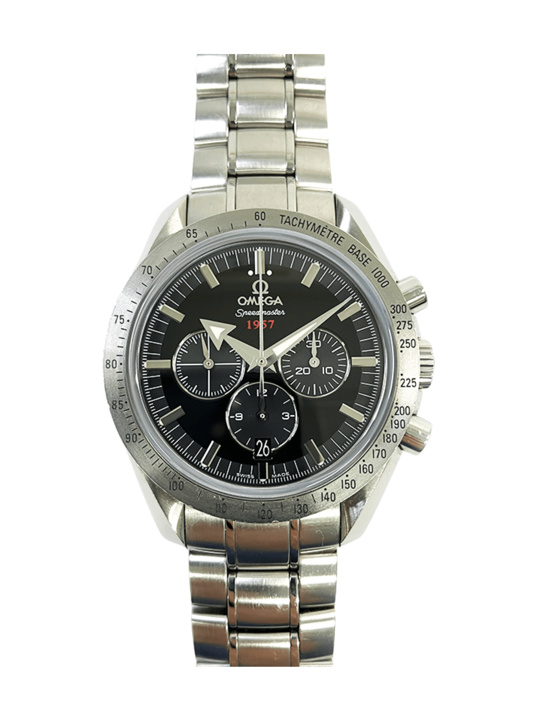 Omega Speedmaster Broad Arrow Black Dial 321.10.42.50.01.001 Bracelet