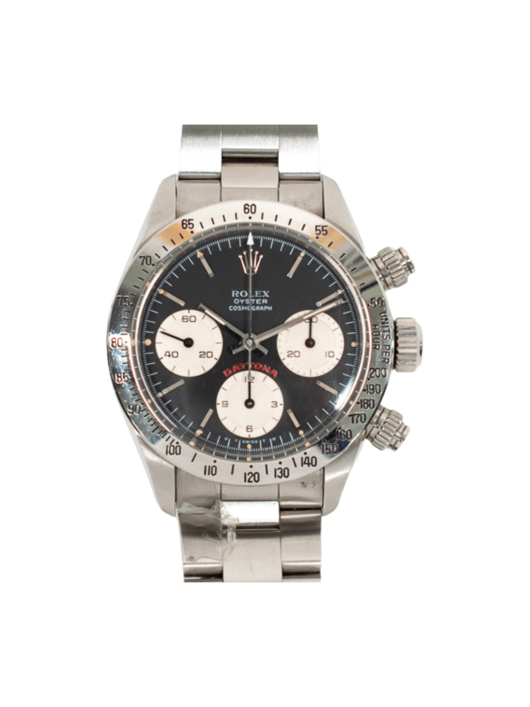 Rolex Daytona Stainless Steel Black Stick Dial 6265