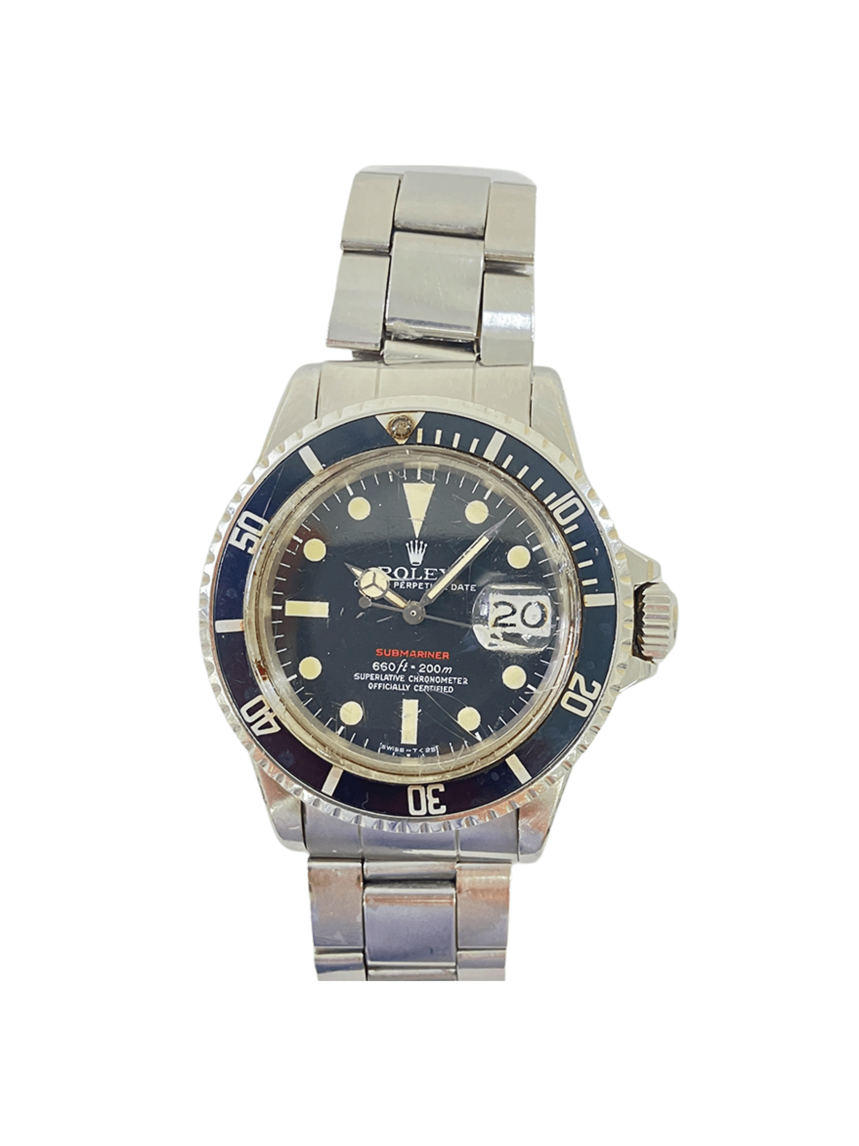 Rolex Submariner Stainless Steel Black Dial 1680