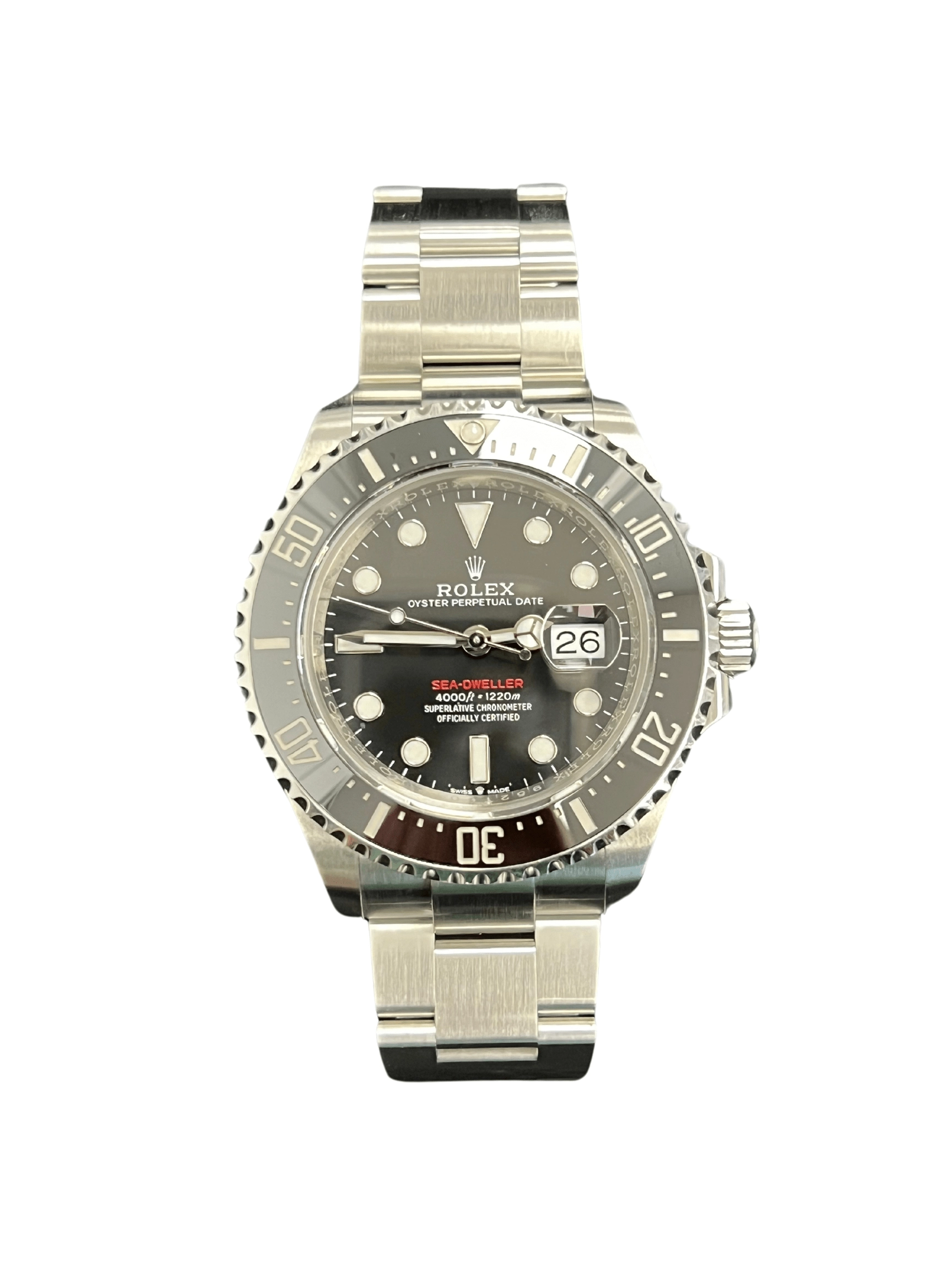 Rolex Sea-Dweller Red 50th Anniversary Stainless Steel Black Dial 126600