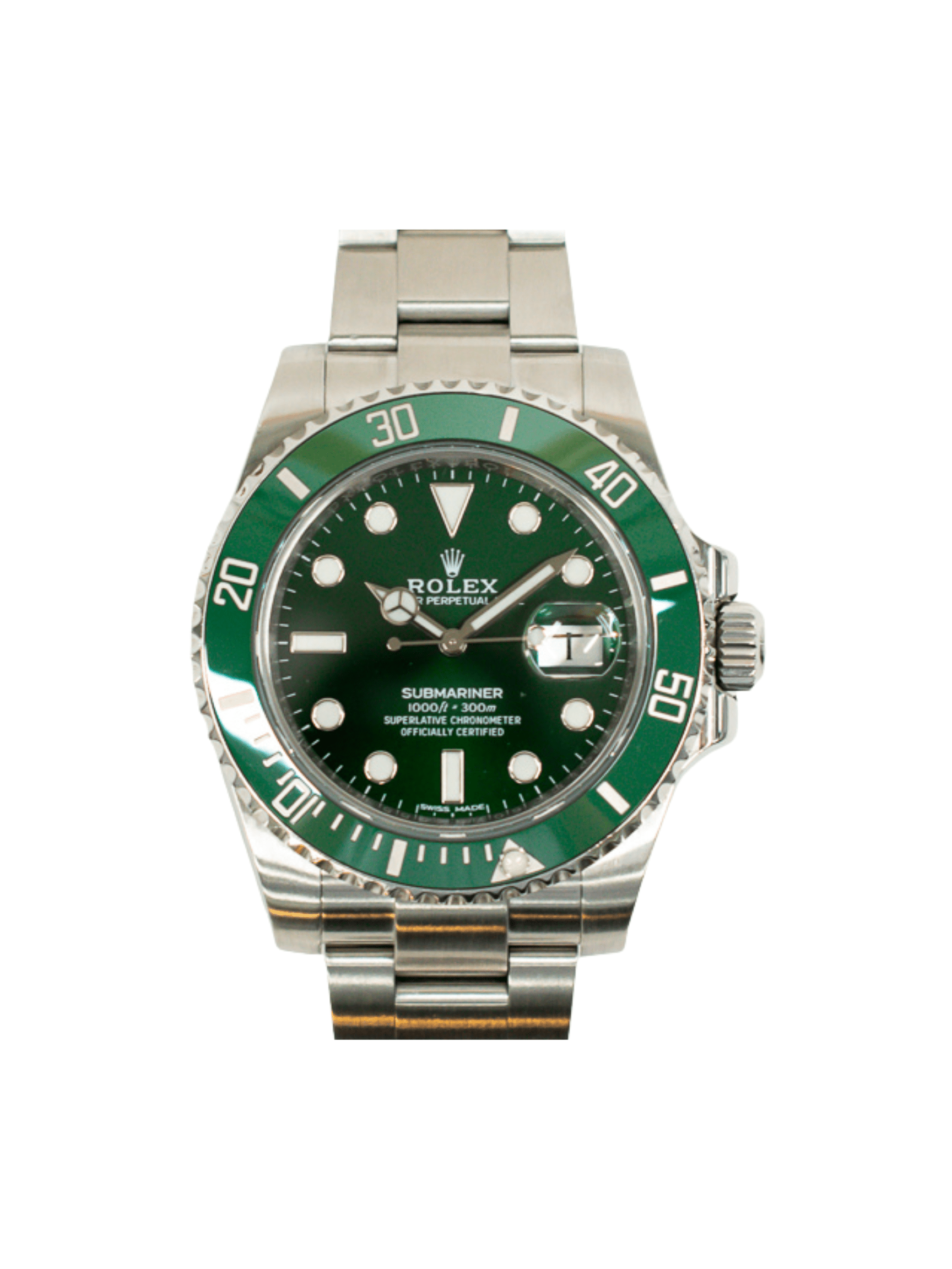 Rolex Submariner Date Stainless Steel "Hulk" Dial 116610LV