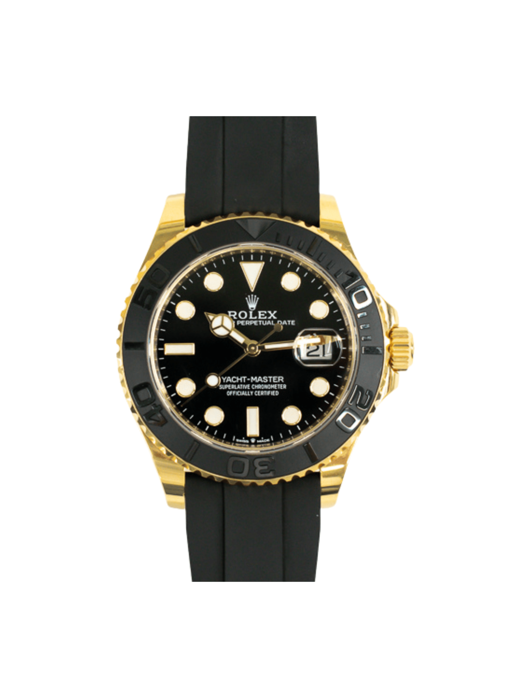Rolex Yacht-master 42 Yellow Gold Black Dial 226658