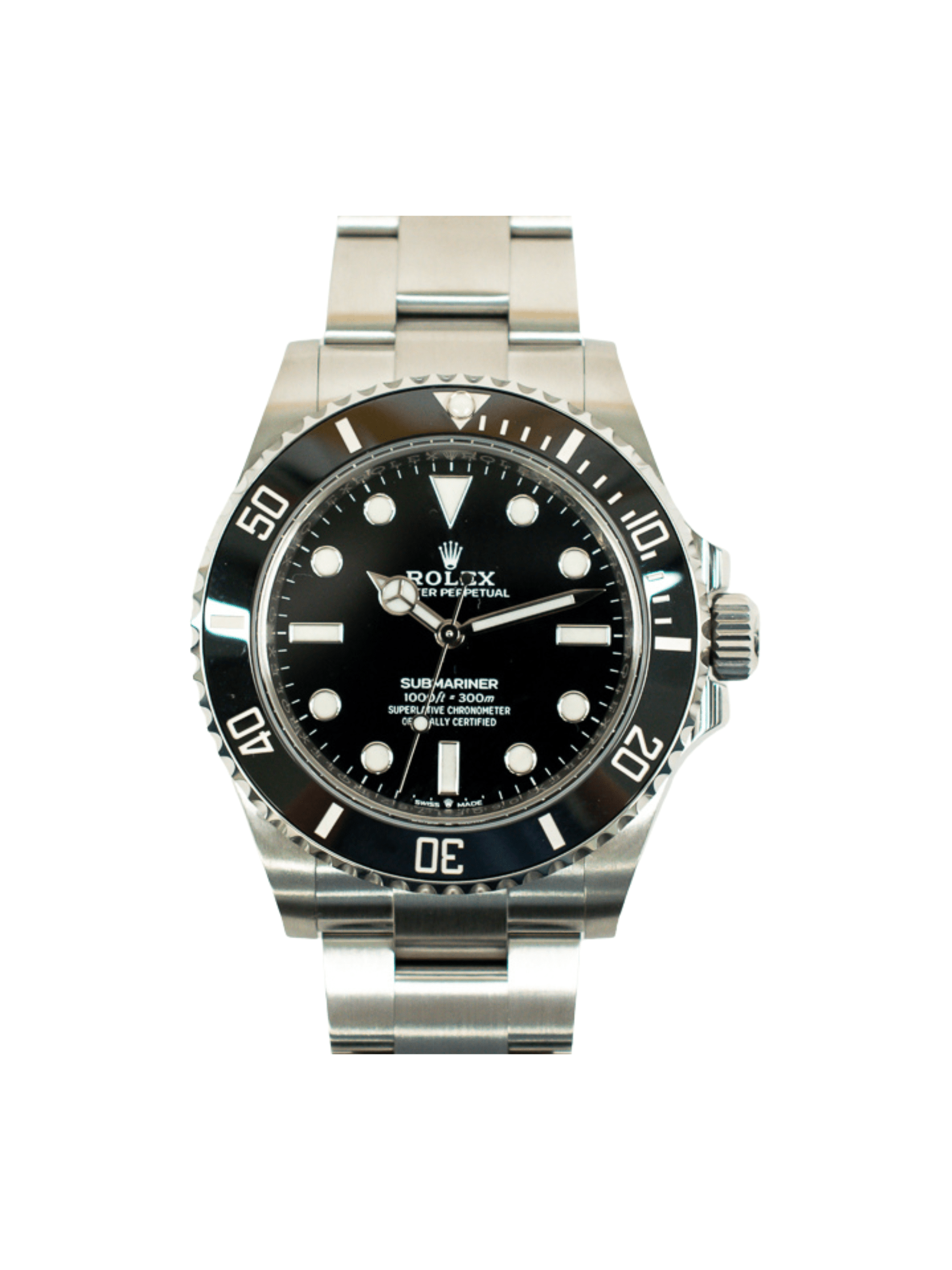 Rolex Submariner (No Date) Stainless Steel Back Dial 124060