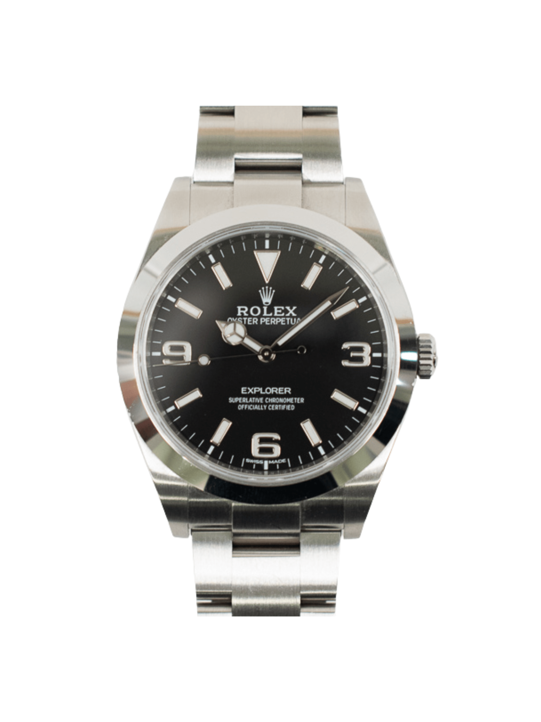 Rolex Explorer Stainless Steel Black Dial 214270