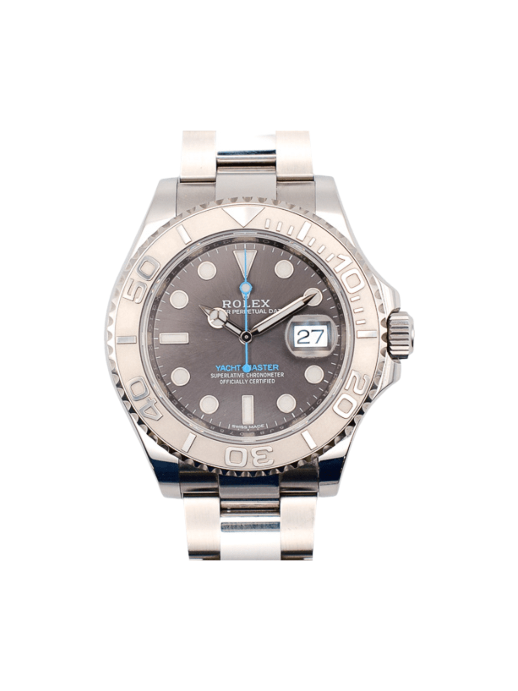 Rolex Yacht-Master 40 Stainless Steel "Slate" Dial 116622