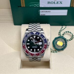 Rolex GMT Master II Pepsi Jubilee MKII Bezel