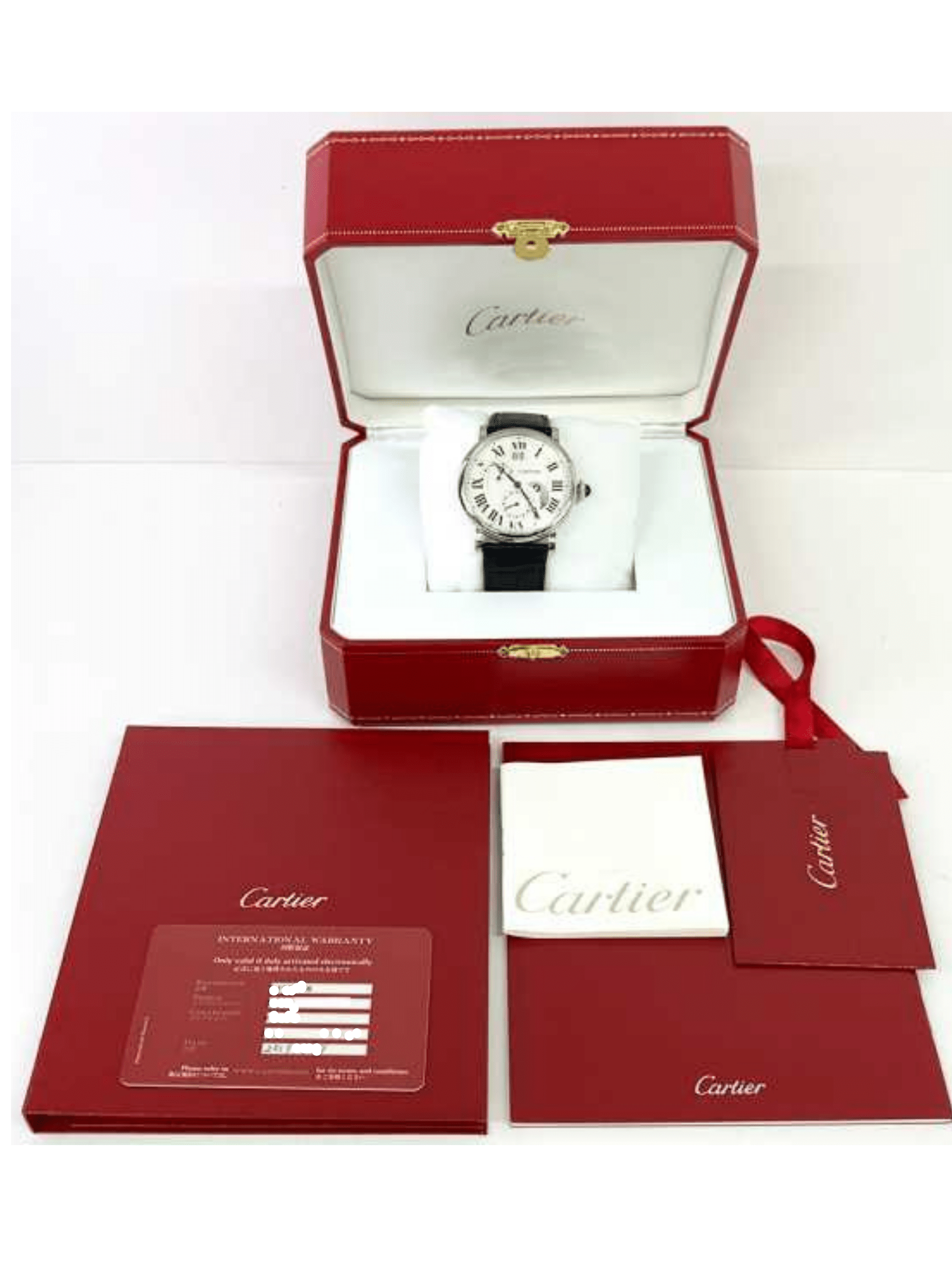 Cartier Rotonde White Dial - WPB Watch CO