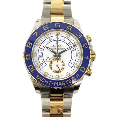 Rolex YachtMaster White Dial