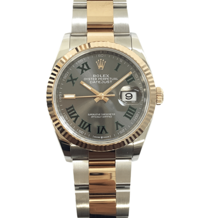 Rolex Slate Datejust Oyster
