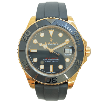 Rolex YachtMaster Black Dial