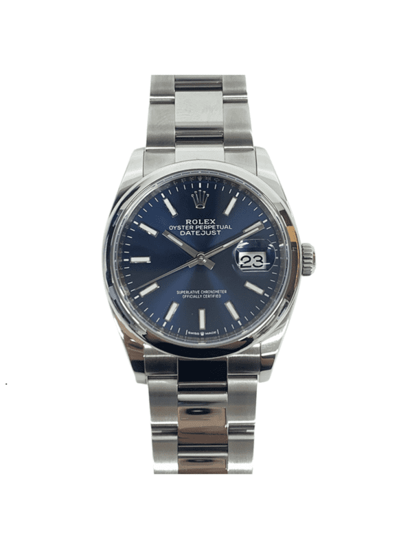 Rolex Blue Domed Datejust
