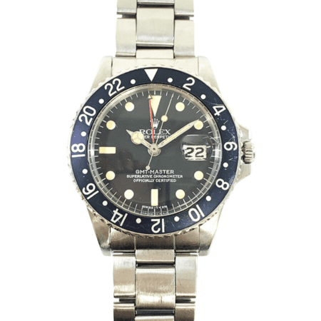 Rolex GMT-Master Stainless Steel Black Dial 1675