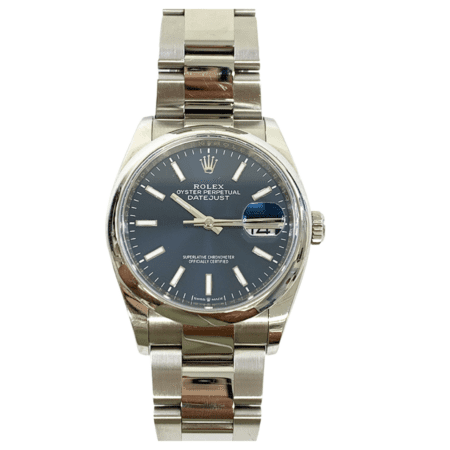 Rolex Datejust 36 Stainless Steel Blue Dial 126200